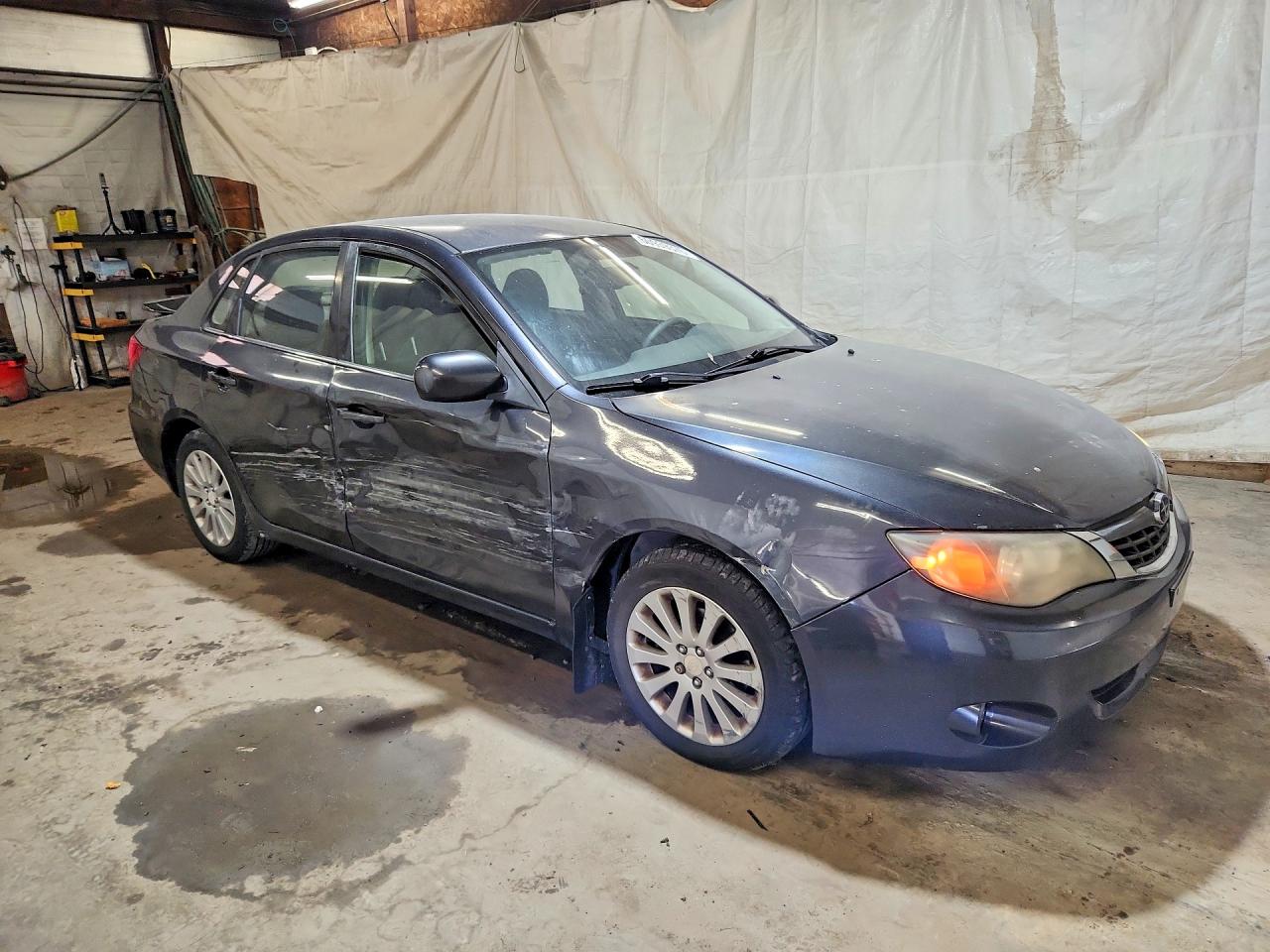 2008 Subaru Impreza 2.5i Charcoal vin: JF1GE61658H529226