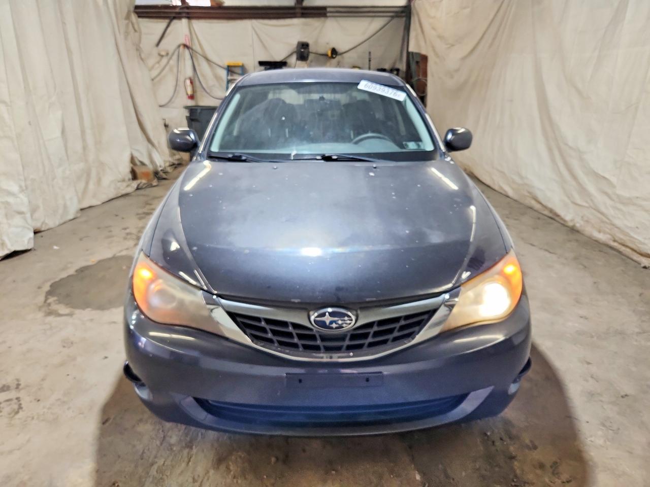 2008 Subaru Impreza 2.5i Charcoal vin: JF1GE61658H529226