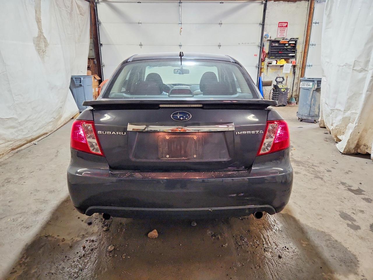 2008 Subaru Impreza 2.5i Charcoal vin: JF1GE61658H529226