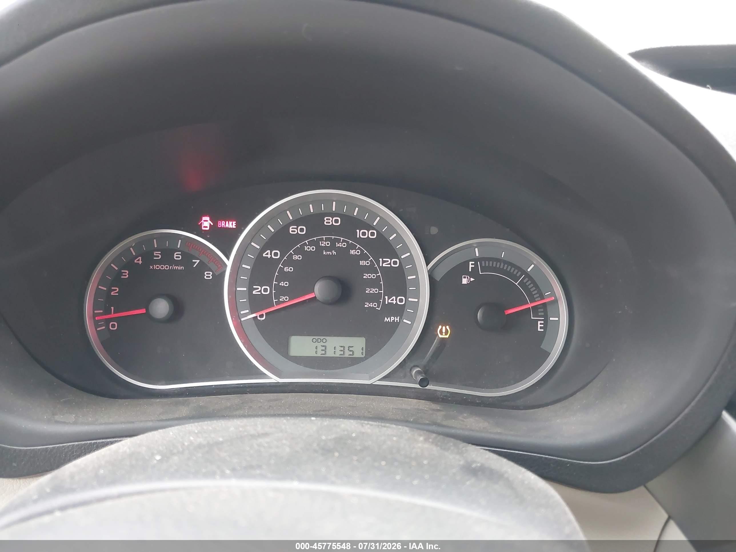 2009 Subaru Impreza 2.5i Blue vin: JF1GE61659G502390