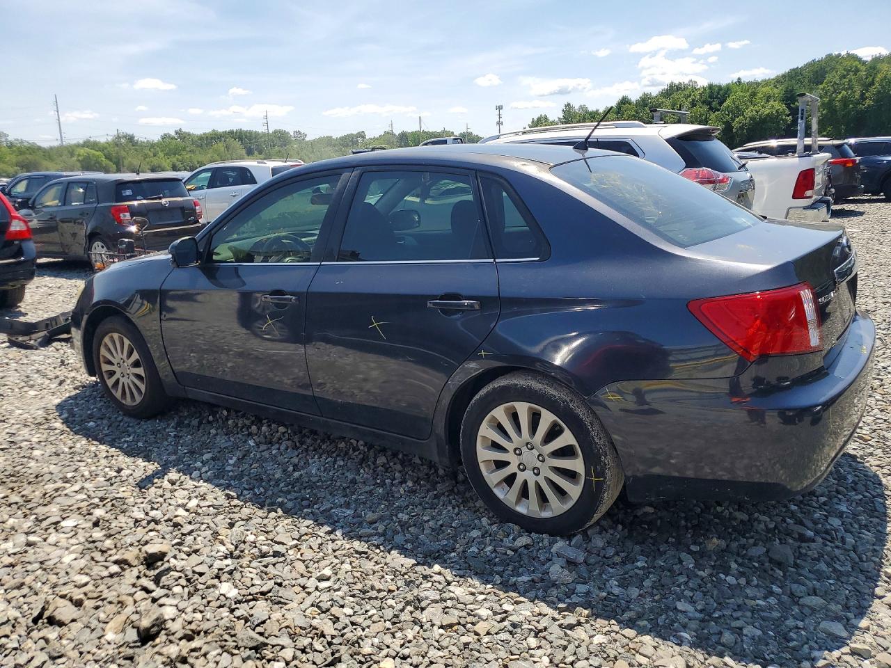 2009 Subaru Impreza 2.5i Серый vin: JF1GE61659G508884