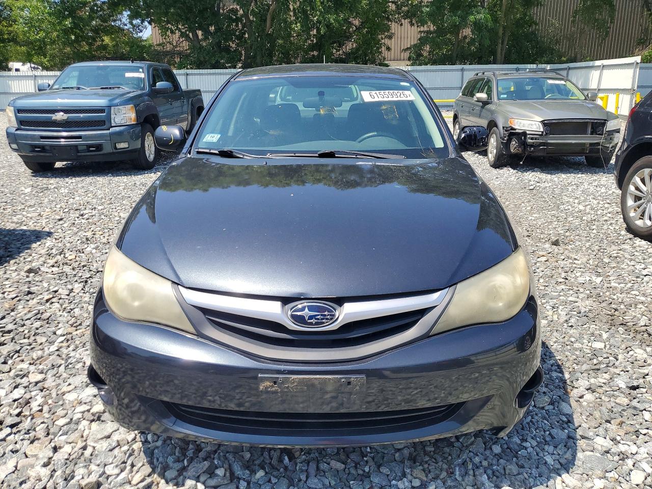 2009 Subaru Impreza 2.5i Серый vin: JF1GE61659G508884