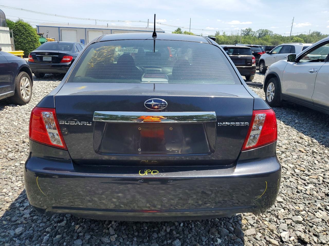 2009 Subaru Impreza 2.5i Серый vin: JF1GE61659G508884