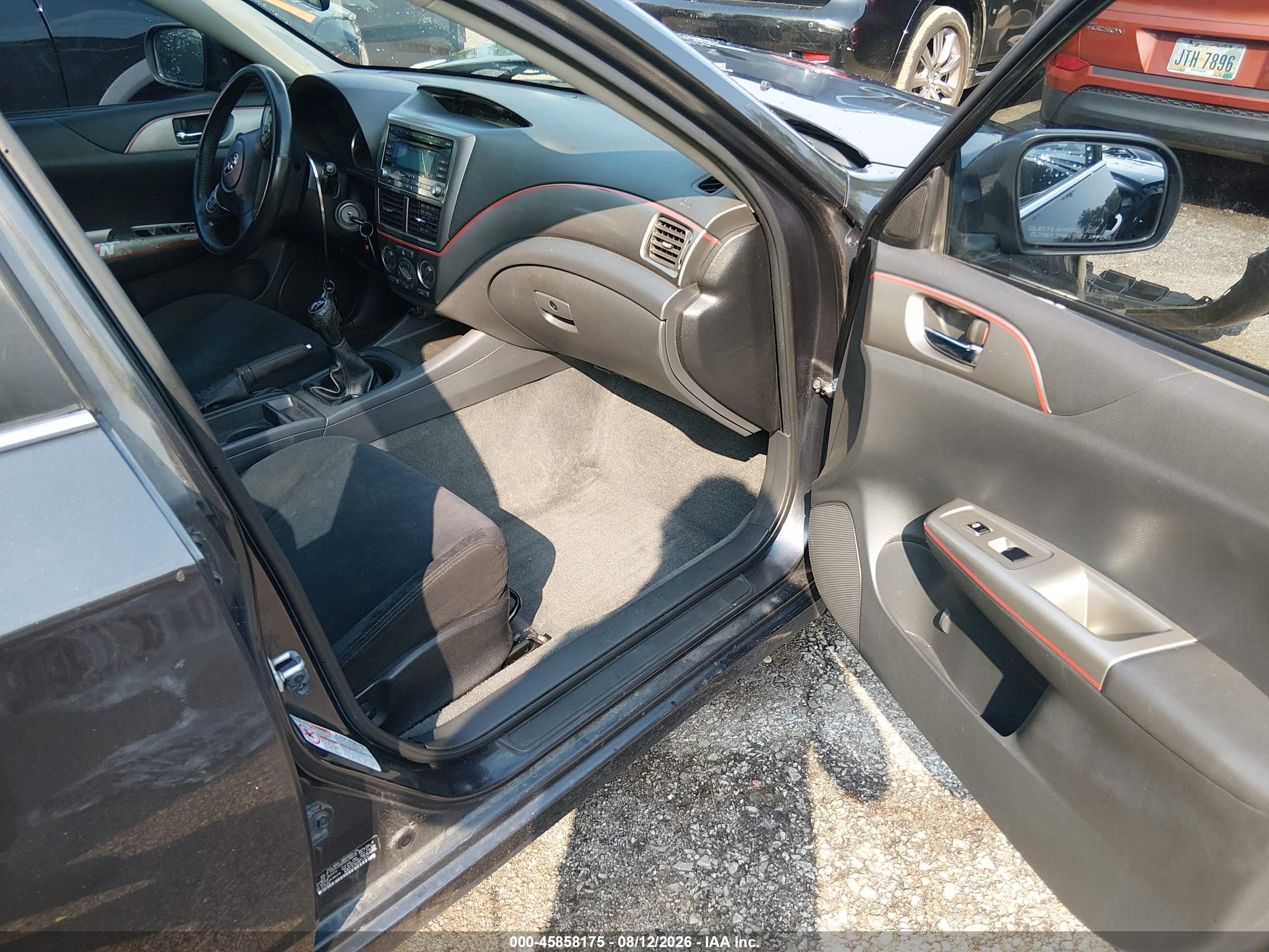 2008 Subaru Impreza 2.5i Gray vin: JF1GE61668G528818