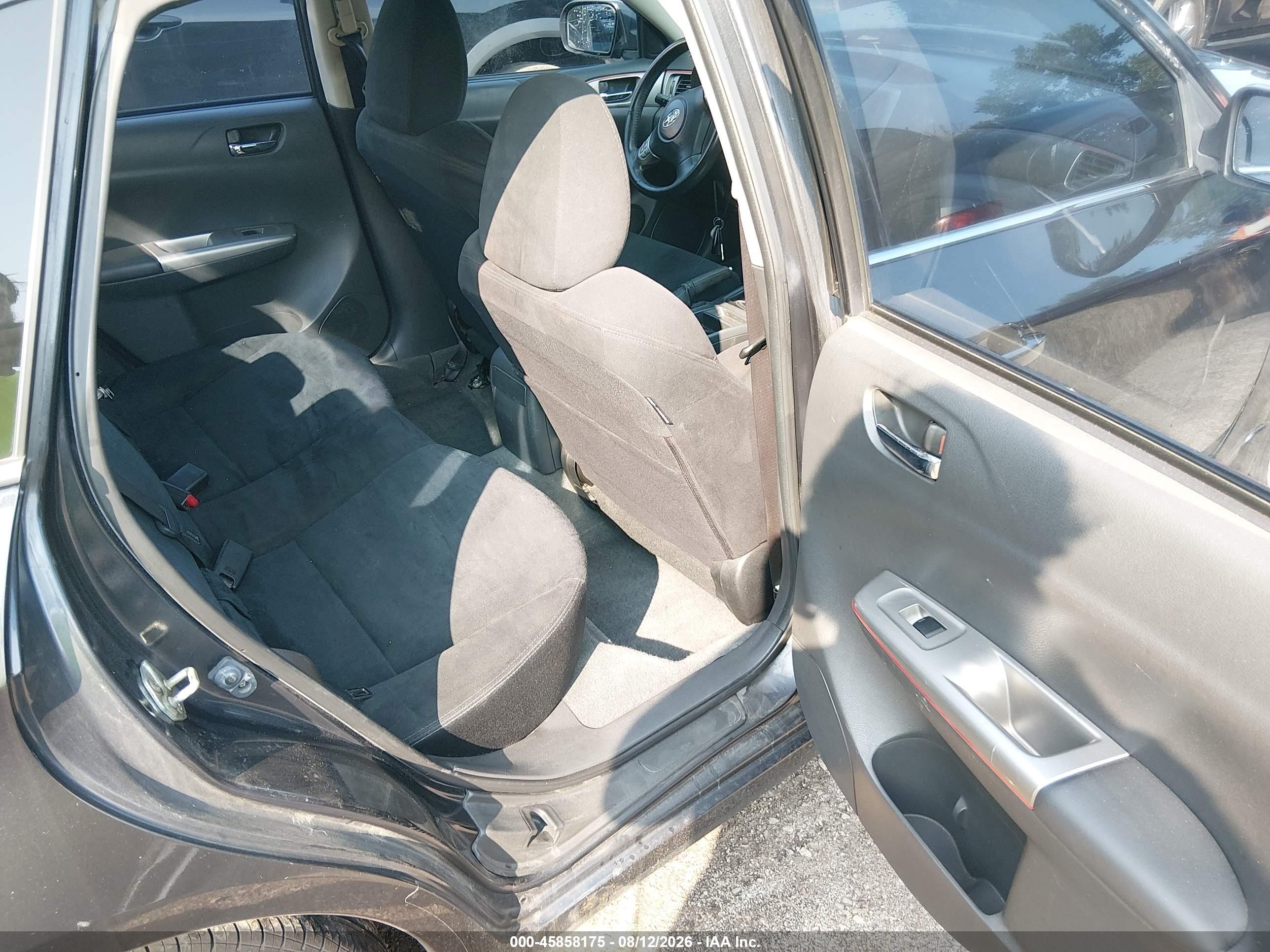 2008 Subaru Impreza 2.5i Gray vin: JF1GE61668G528818