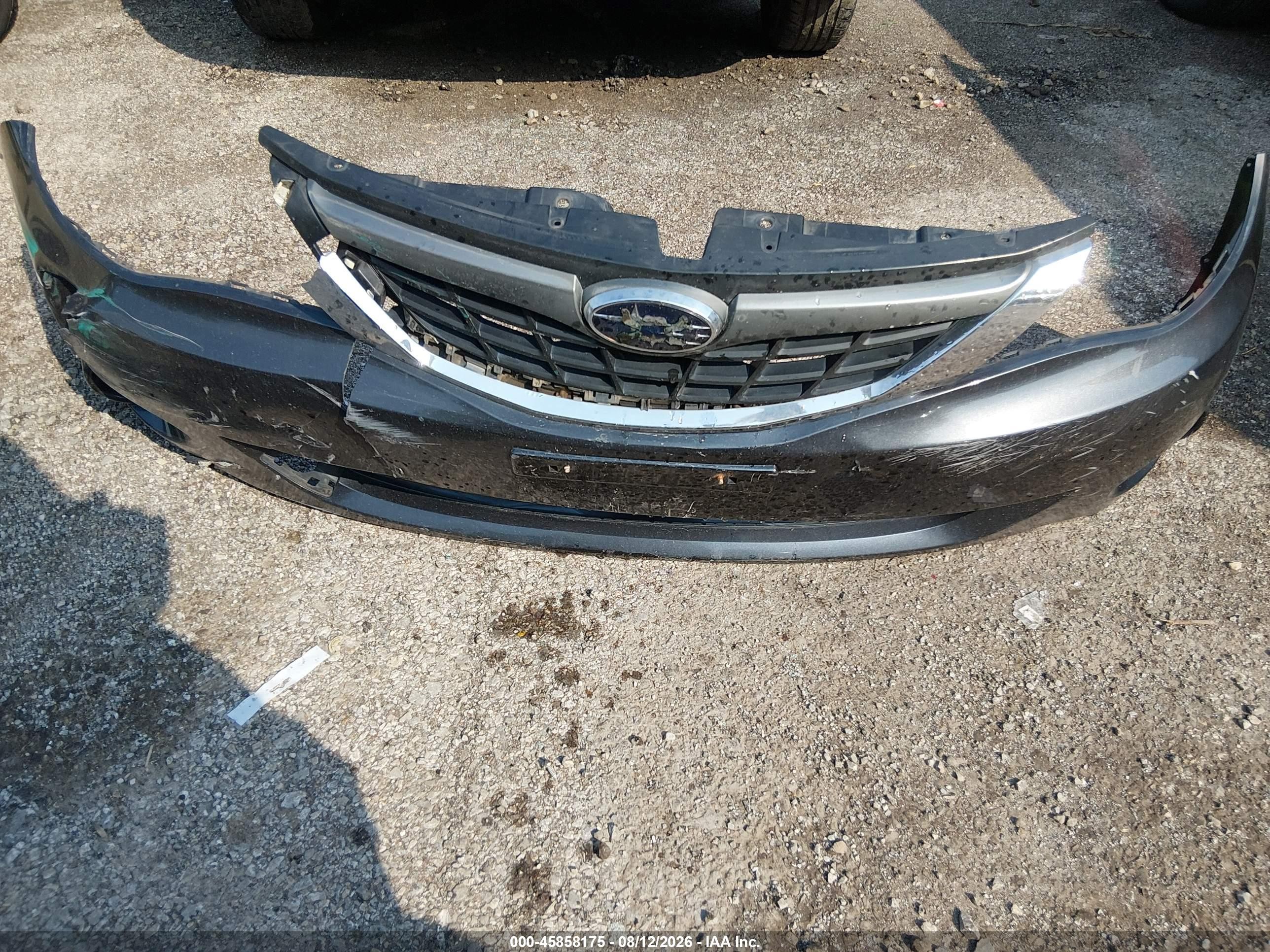 2008 Subaru Impreza 2.5i Gray vin: JF1GE61668G528818