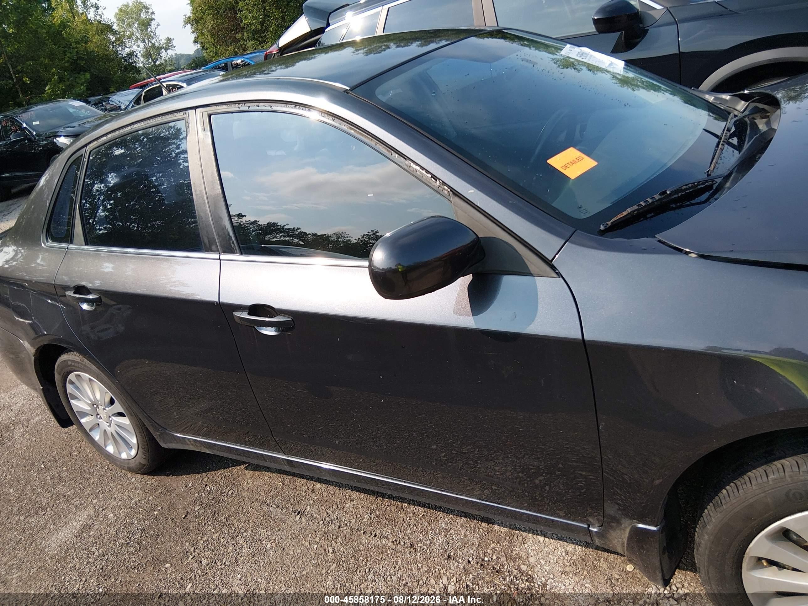 2008 Subaru Impreza 2.5i Gray vin: JF1GE61668G528818
