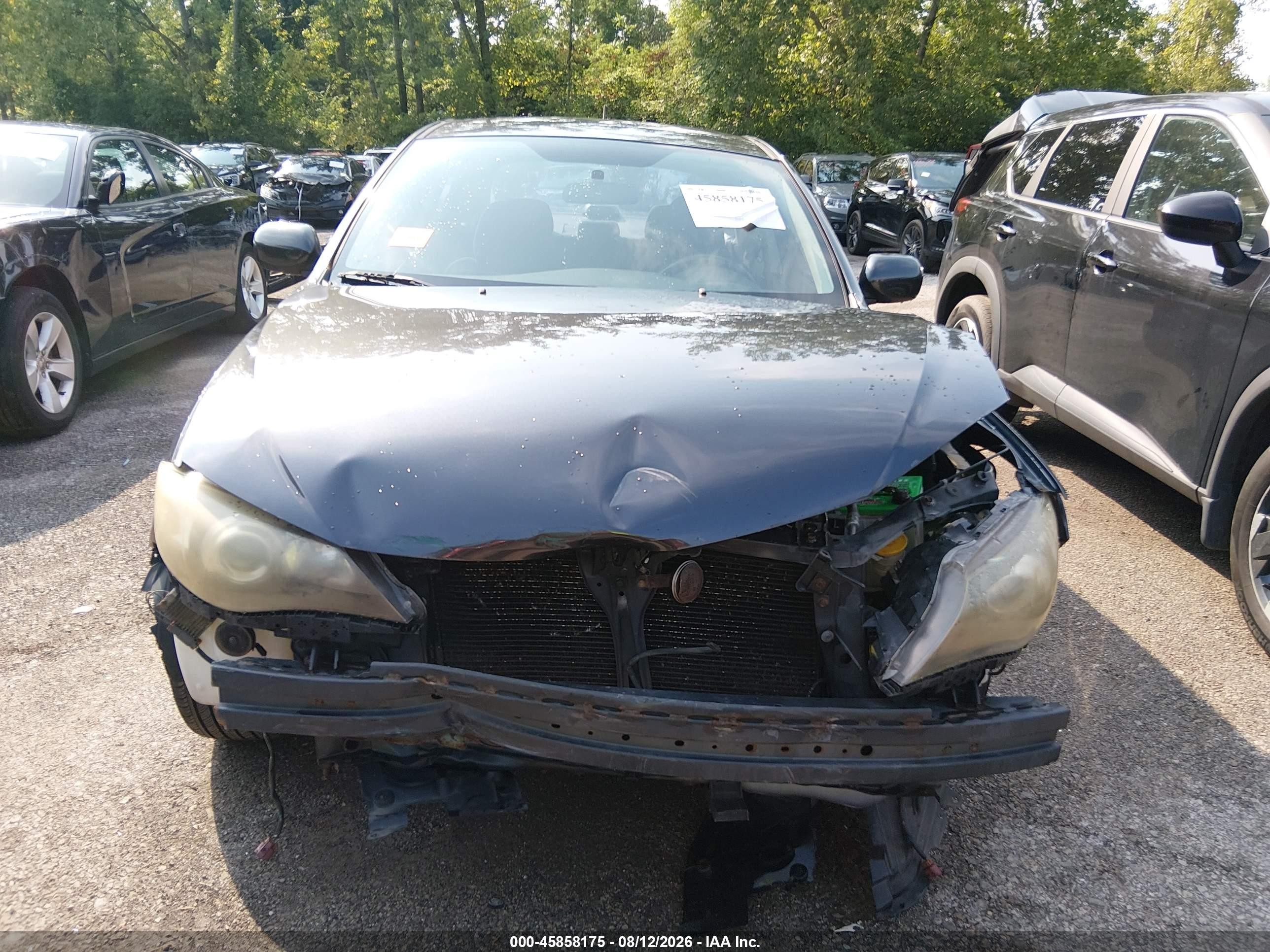 2008 Subaru Impreza 2.5i Gray vin: JF1GE61668G528818
