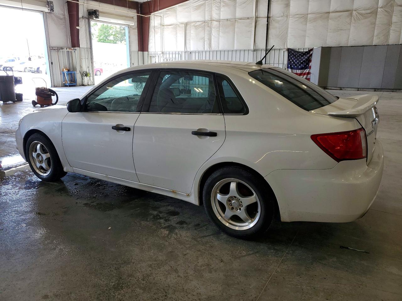 2008 Subaru Impreza 2.5i White vin: JF1GE61668H504061