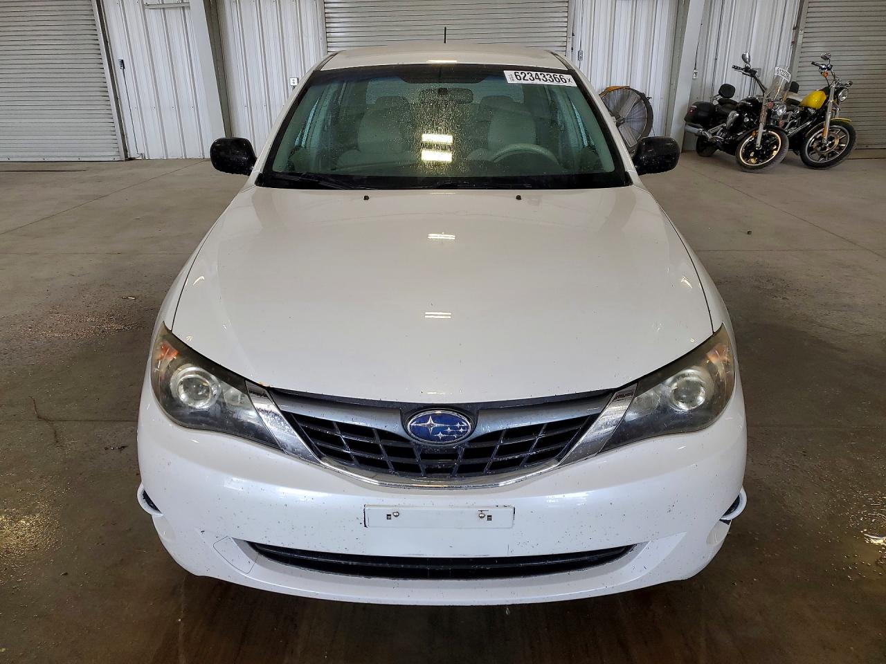 2008 Subaru Impreza 2.5i White vin: JF1GE61668H504061