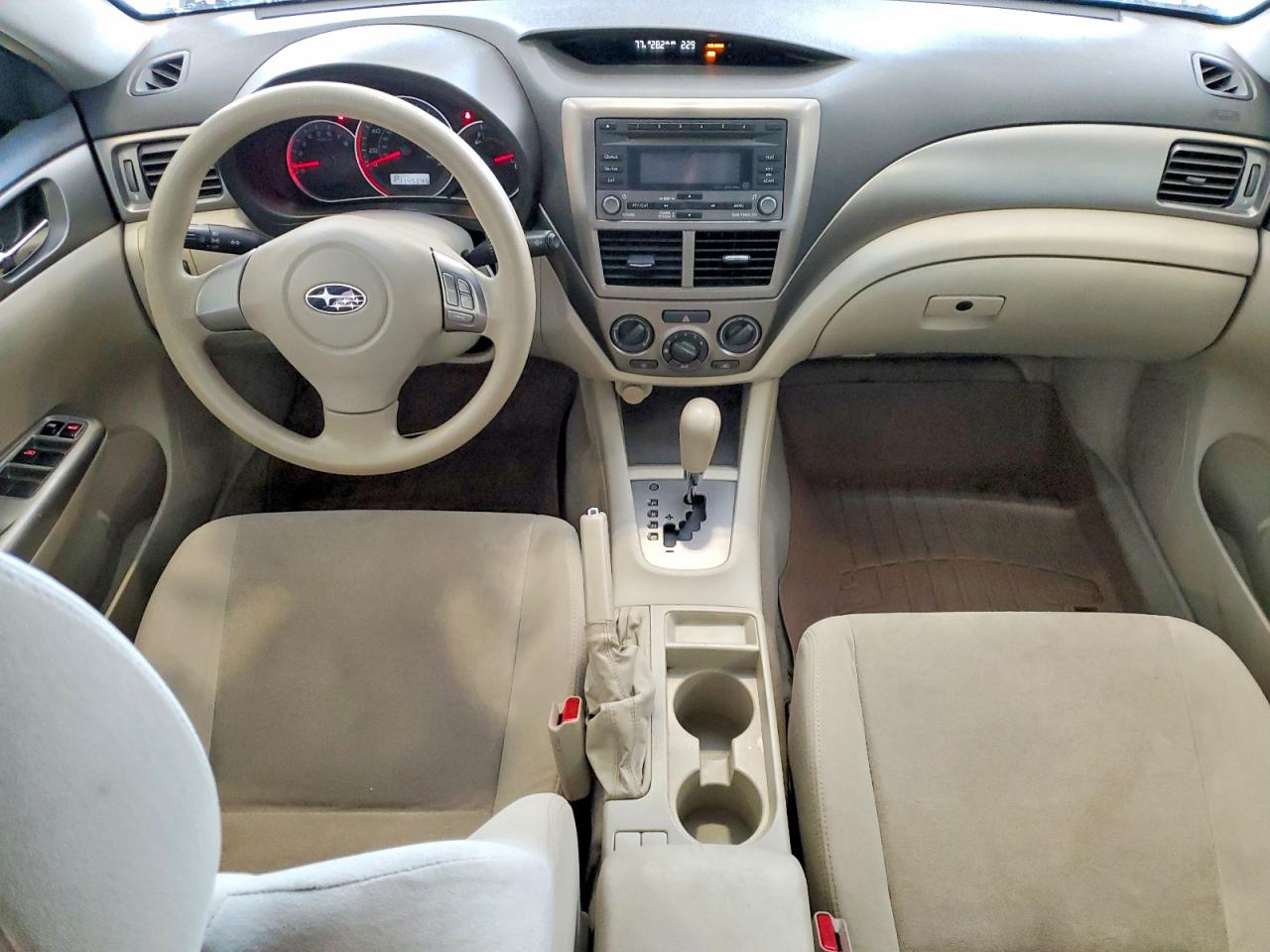 2008 Subaru Impreza 2.5i White vin: JF1GE61668H504061