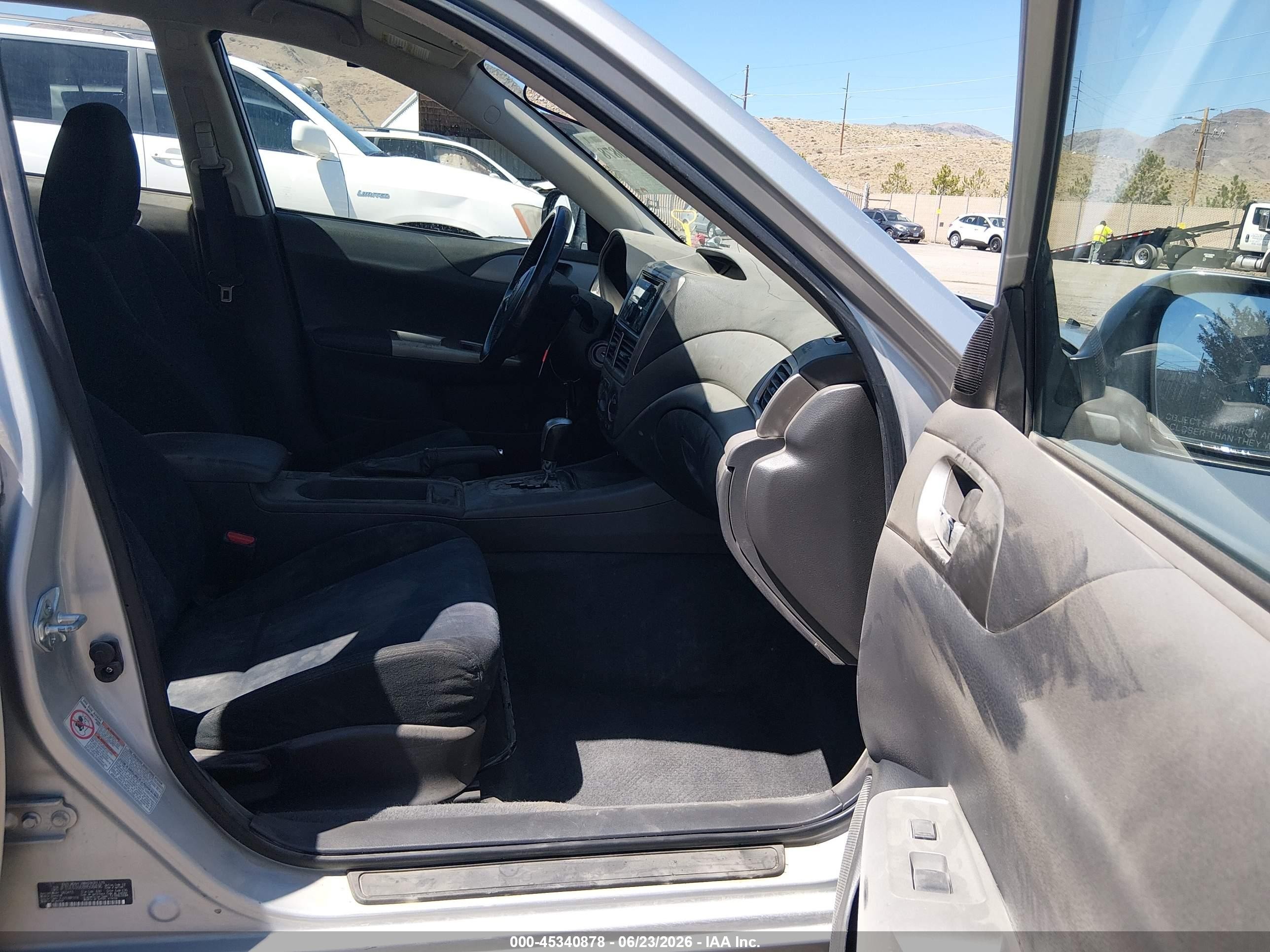 2008 Subaru Impreza  (natl) I W/premium Pkg Silver vin: JF1GE61668H508496