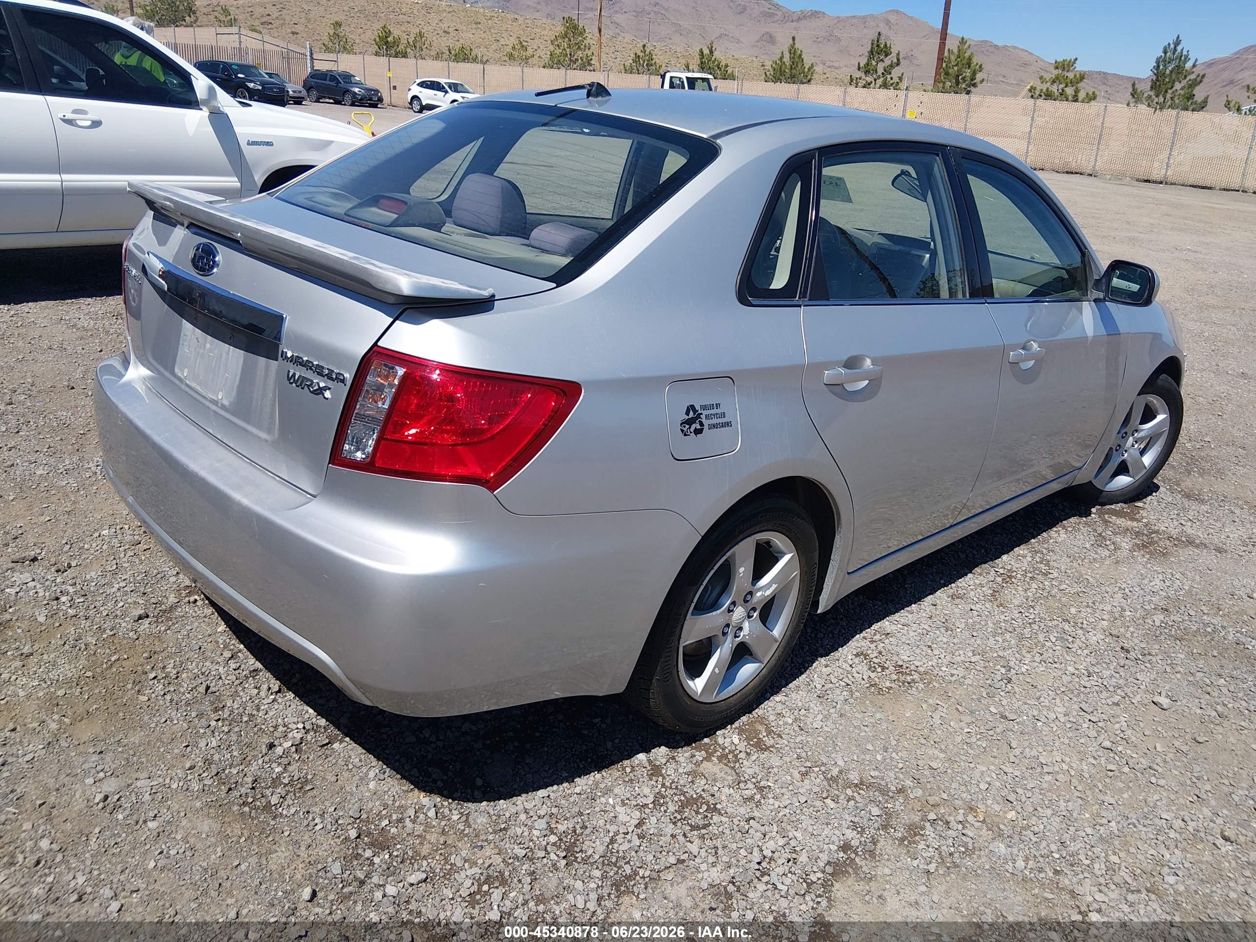2008 Subaru Impreza  (natl) I W/premium Pkg Silver vin: JF1GE61668H508496