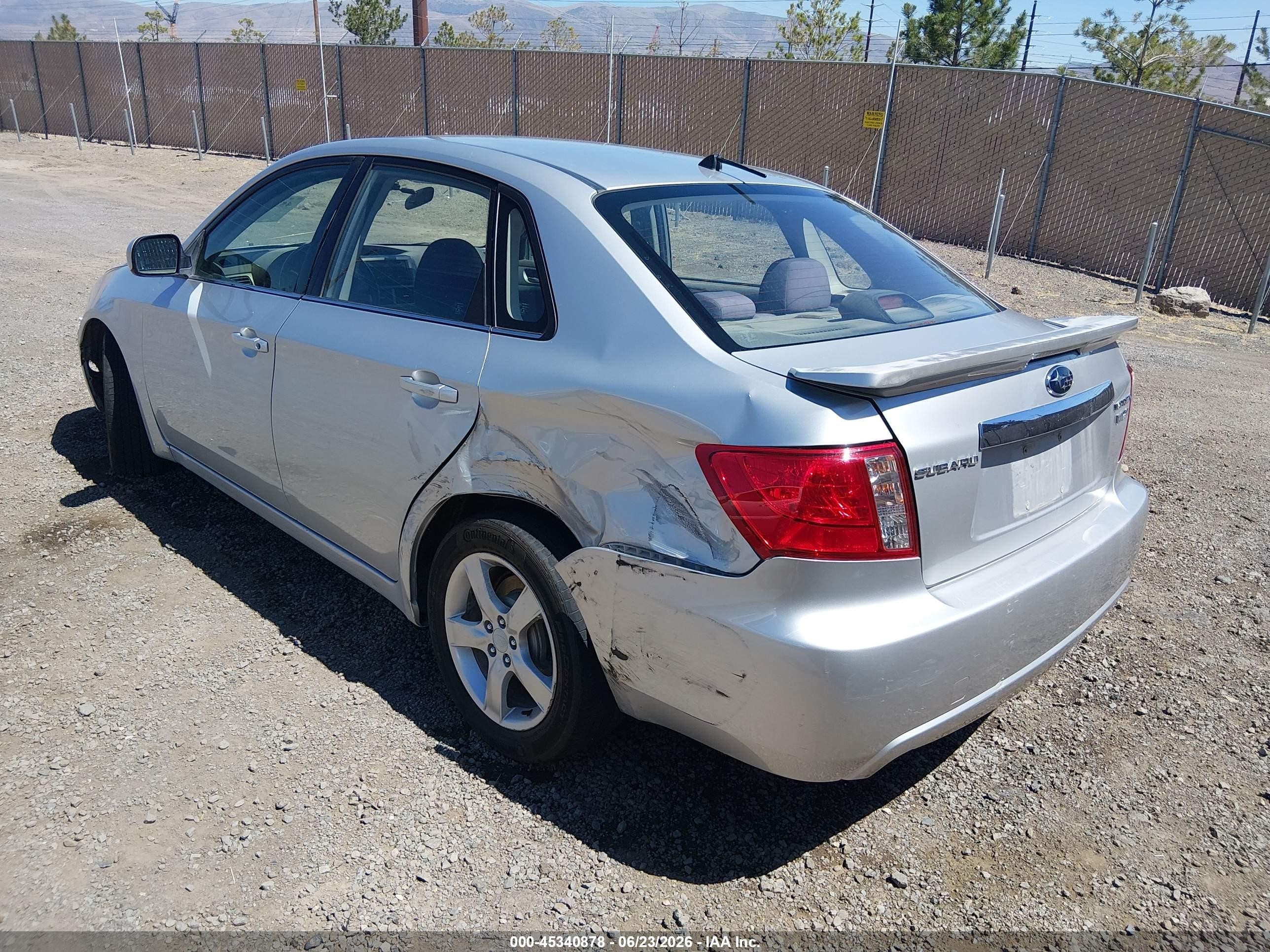 2008 Subaru Impreza  (natl) I W/premium Pkg Silver vin: JF1GE61668H508496
