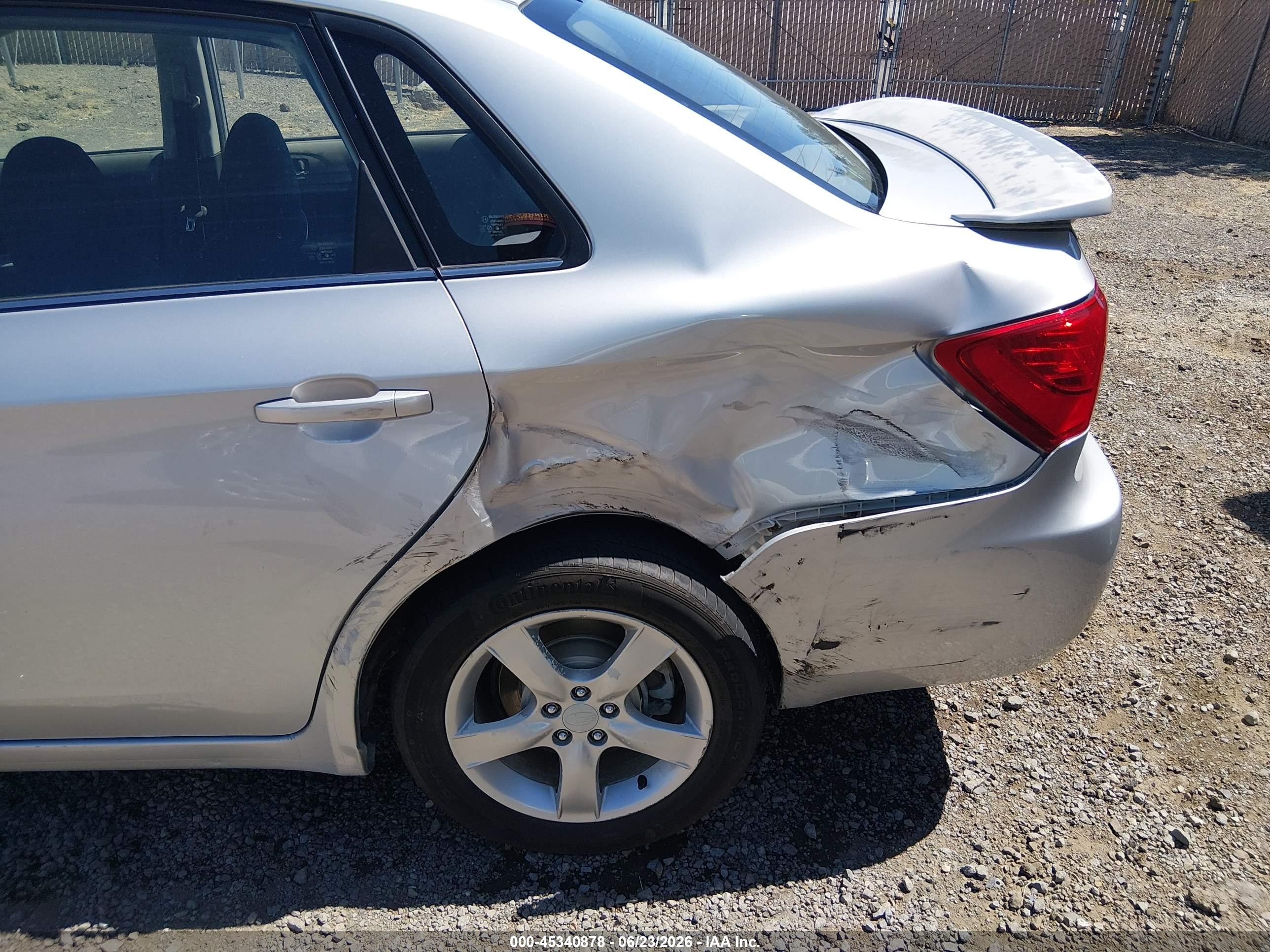 2008 Subaru Impreza  (natl) I W/premium Pkg Silver vin: JF1GE61668H508496