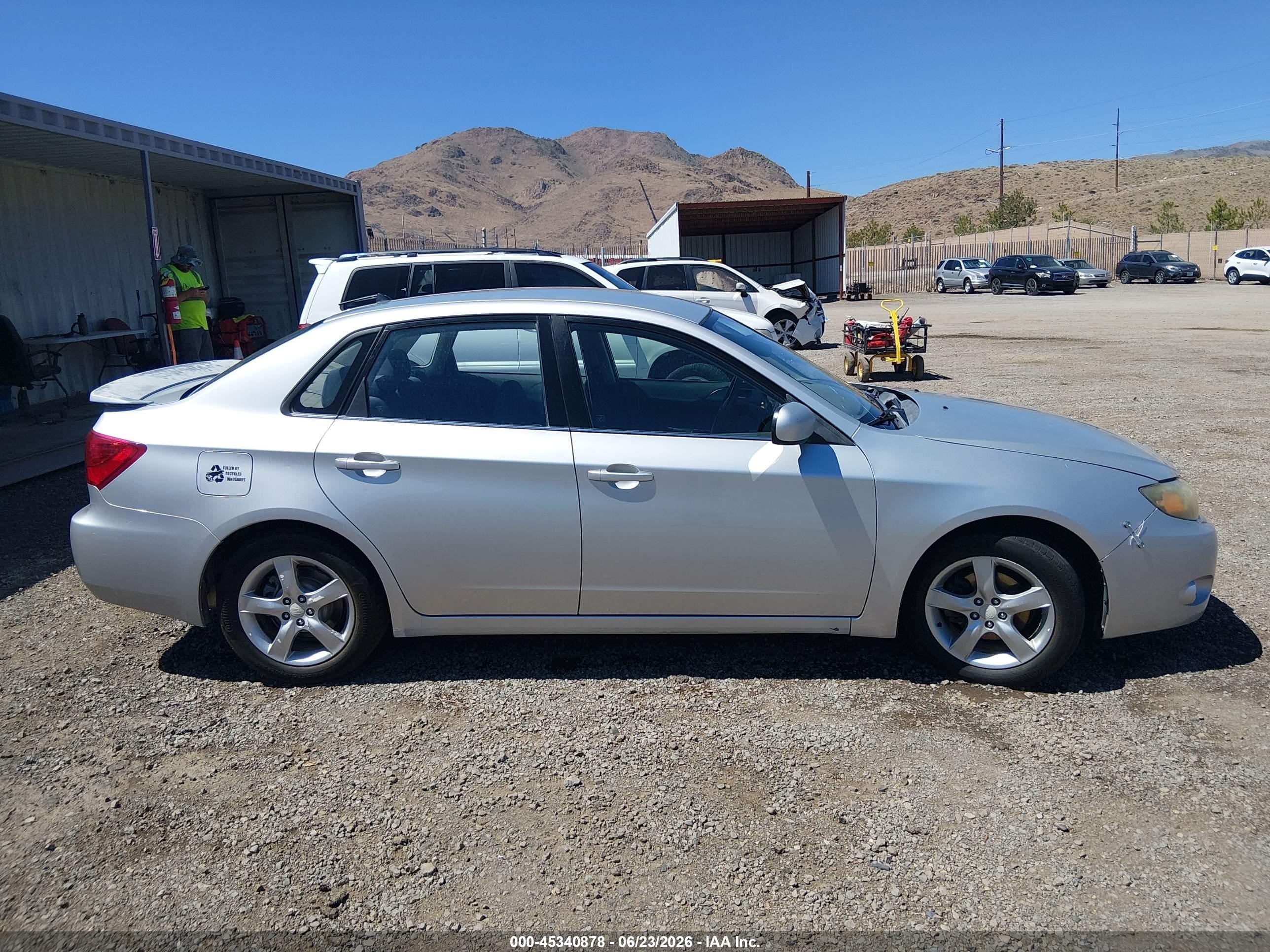 2008 Subaru Impreza  (natl) I W/premium Pkg Silver vin: JF1GE61668H508496