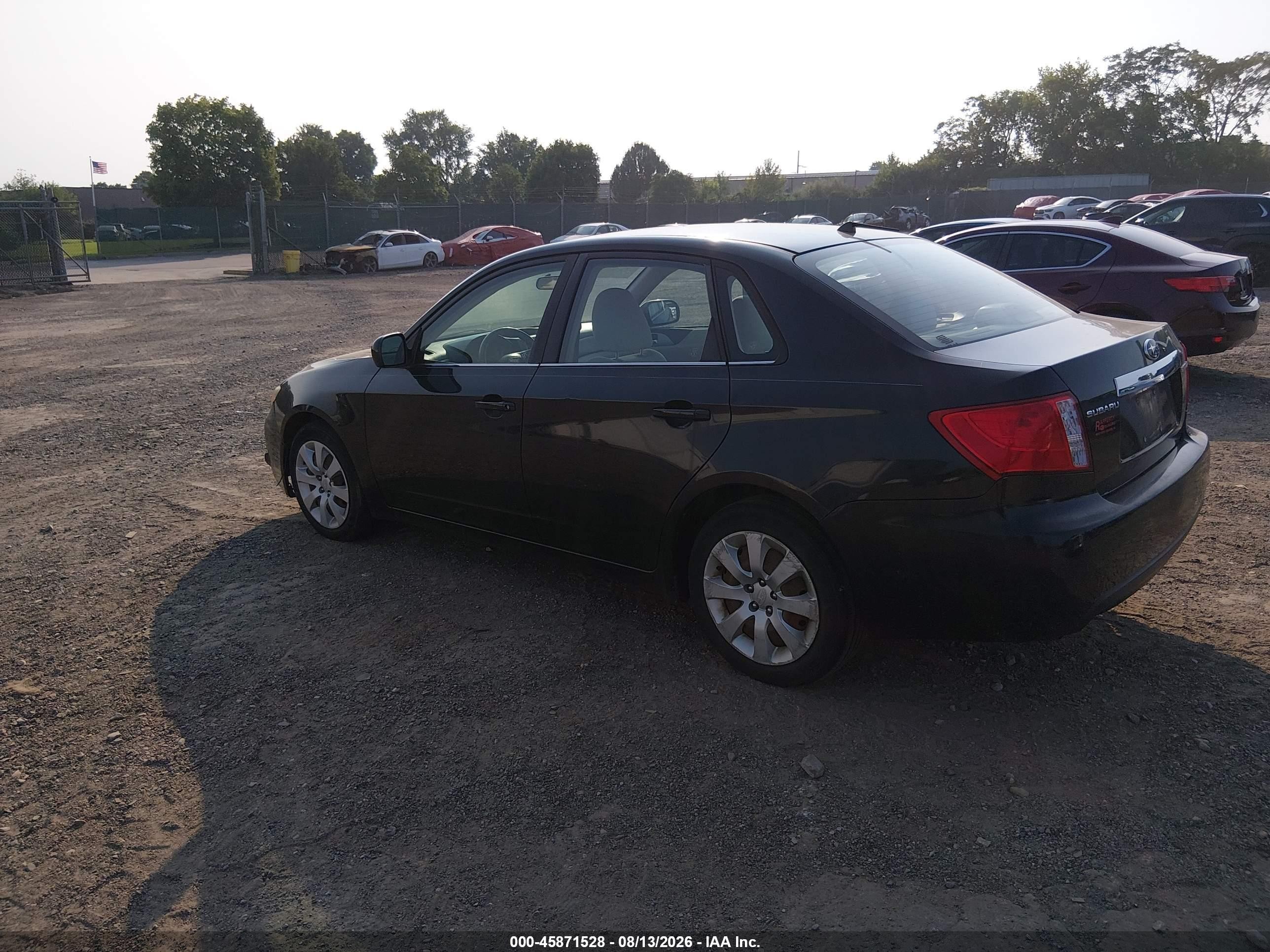 2009 Subaru Impreza 2.5i Black vin: JF1GE61669H515028