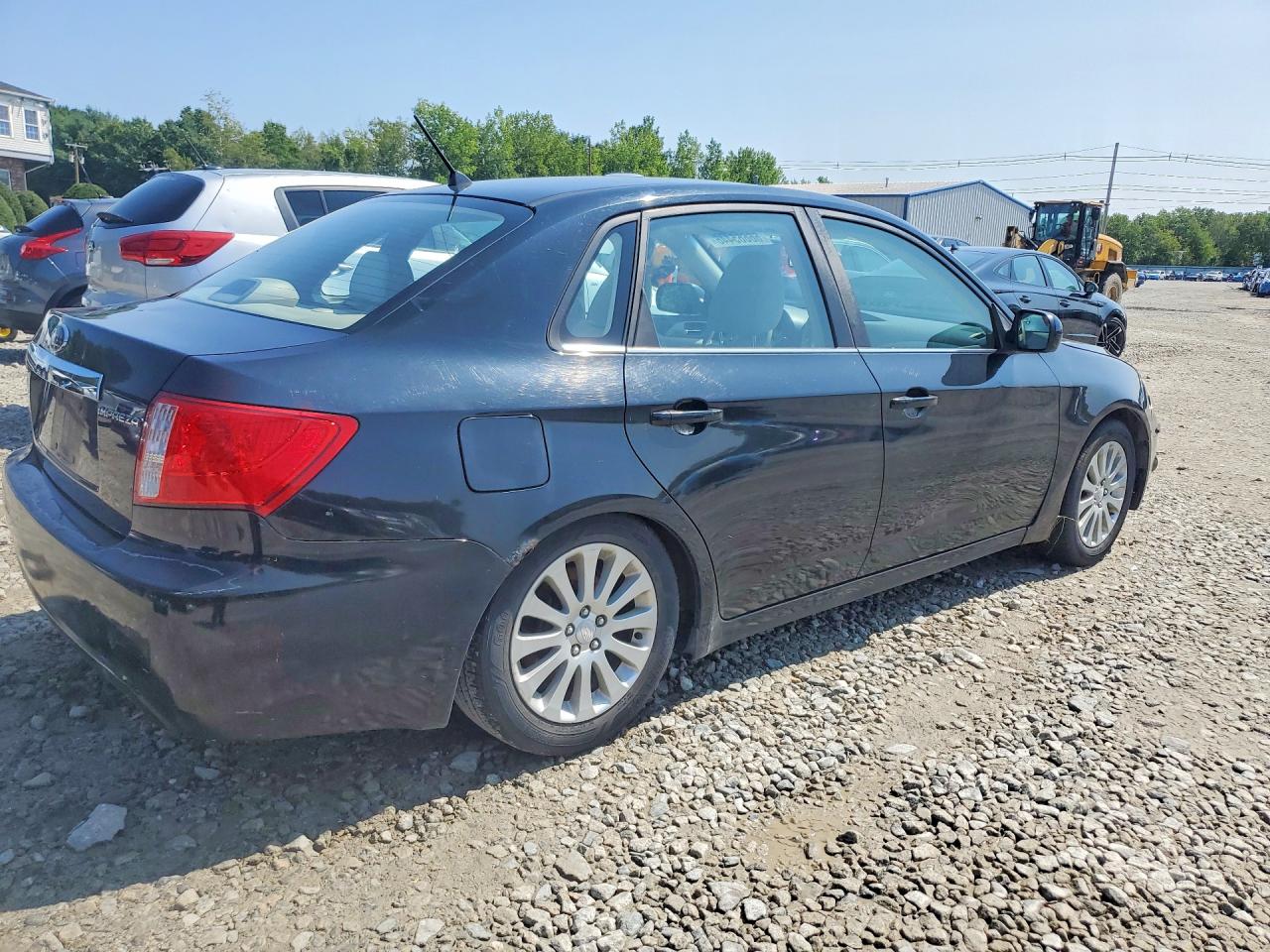 2008 Subaru Impreza 2.5i Black vin: JF1GE61678H509401