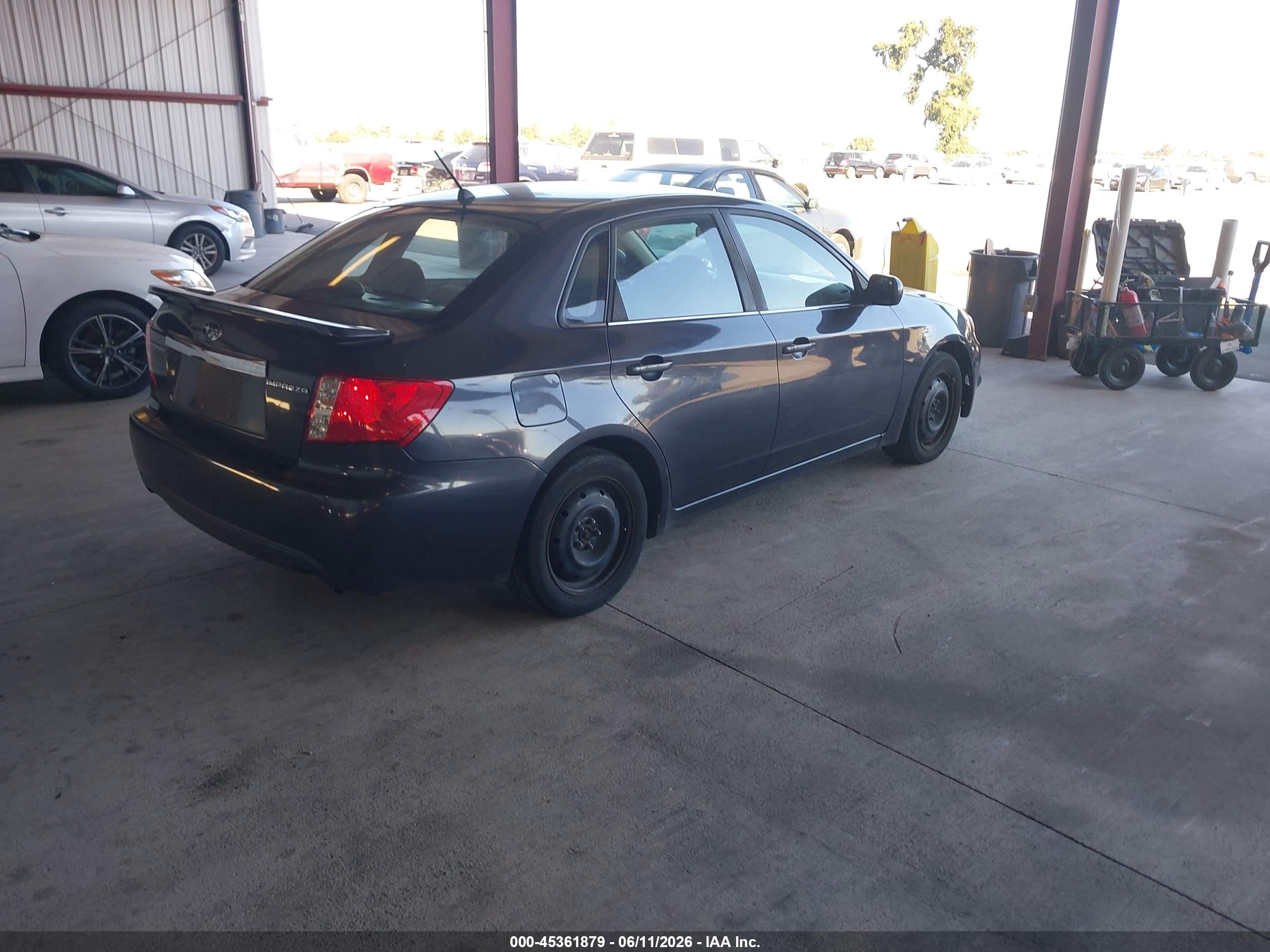 2009 Subaru Impreza 2.5i Black vin: JF1GE61679H509075