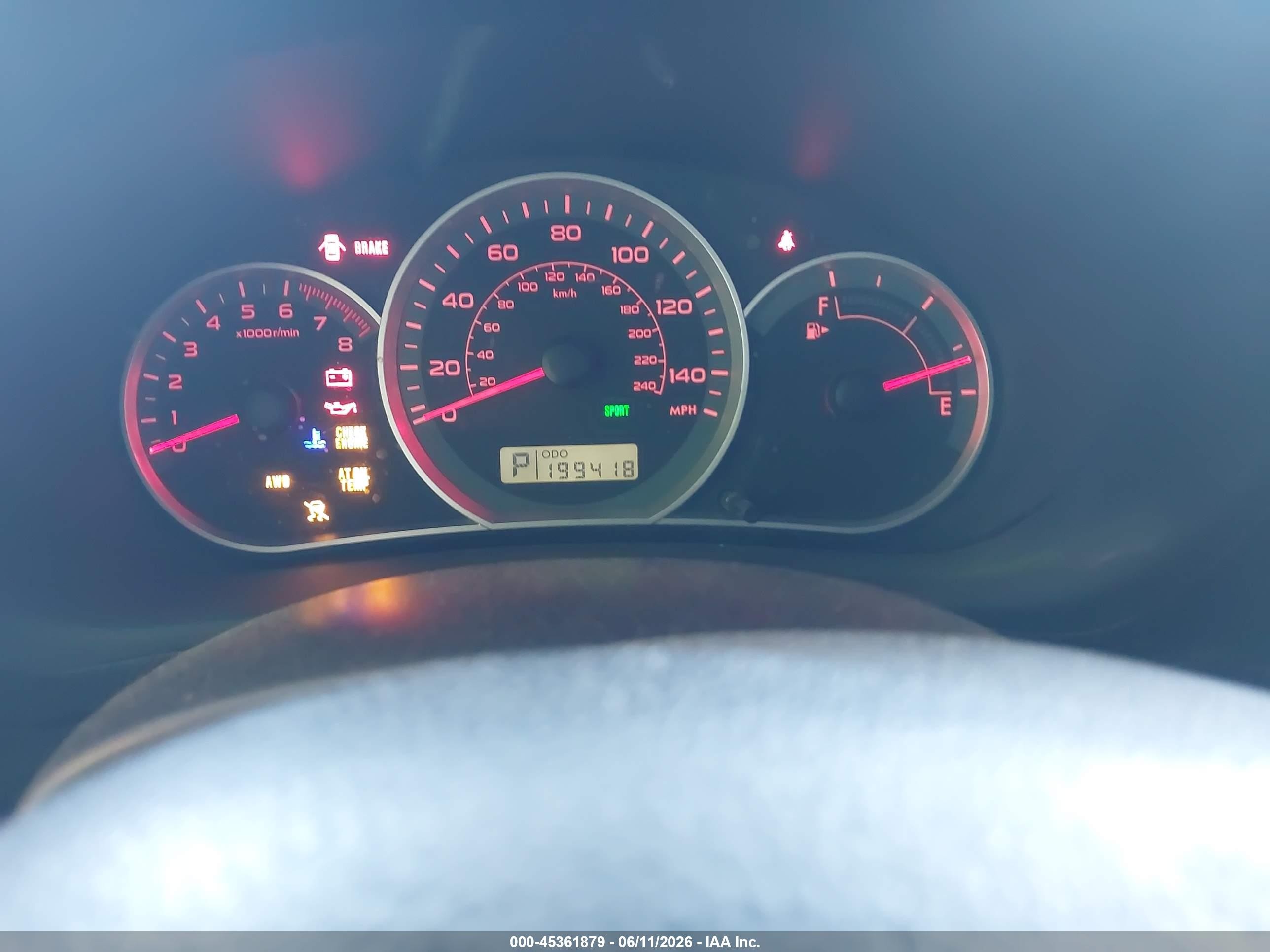 2009 Subaru Impreza 2.5i Black vin: JF1GE61679H509075