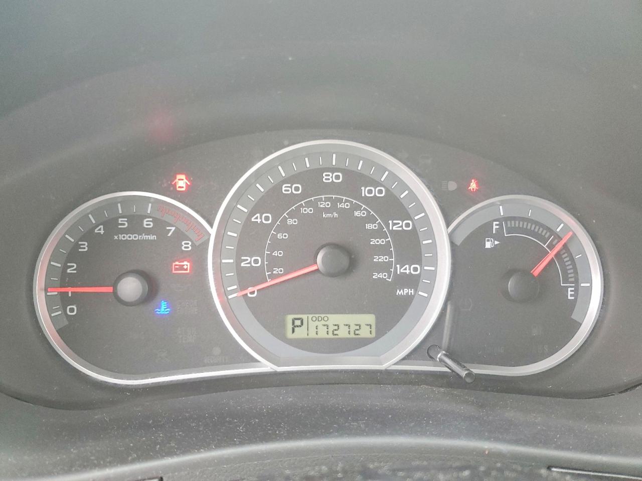 2009 Subaru Impreza 2.5i Red vin: JF1GE61679H516141