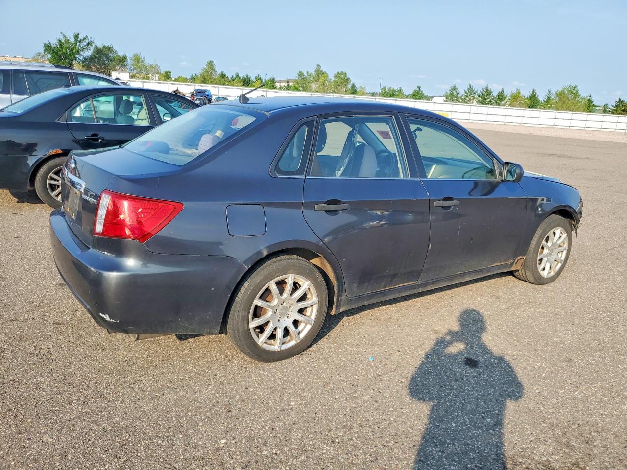 2008 Subaru Impreza 2.5i Charcoal vin: JF1GE61688H529947