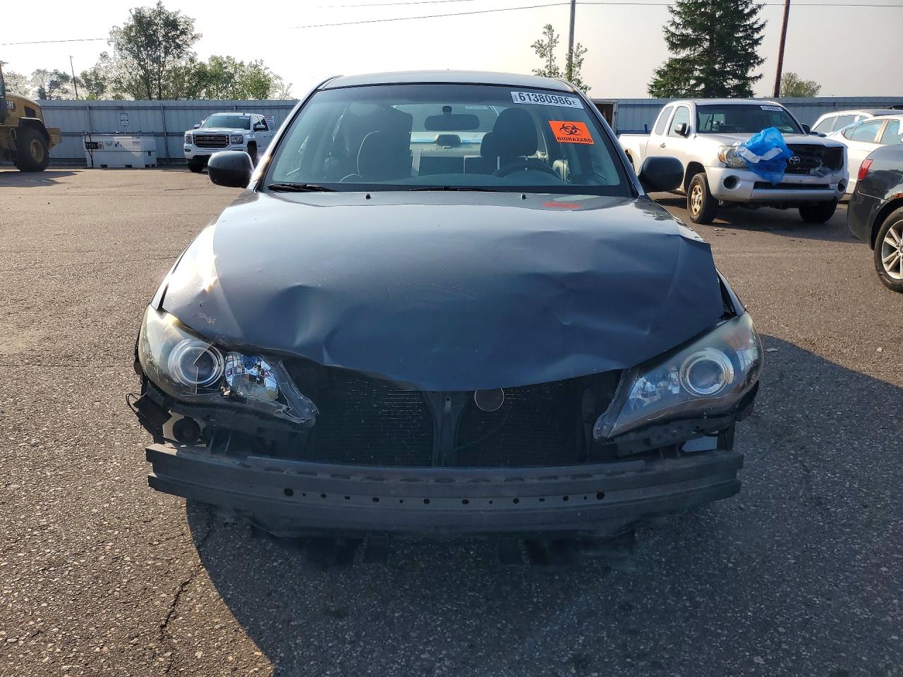 2008 Subaru Impreza 2.5i Charcoal vin: JF1GE61688H529947