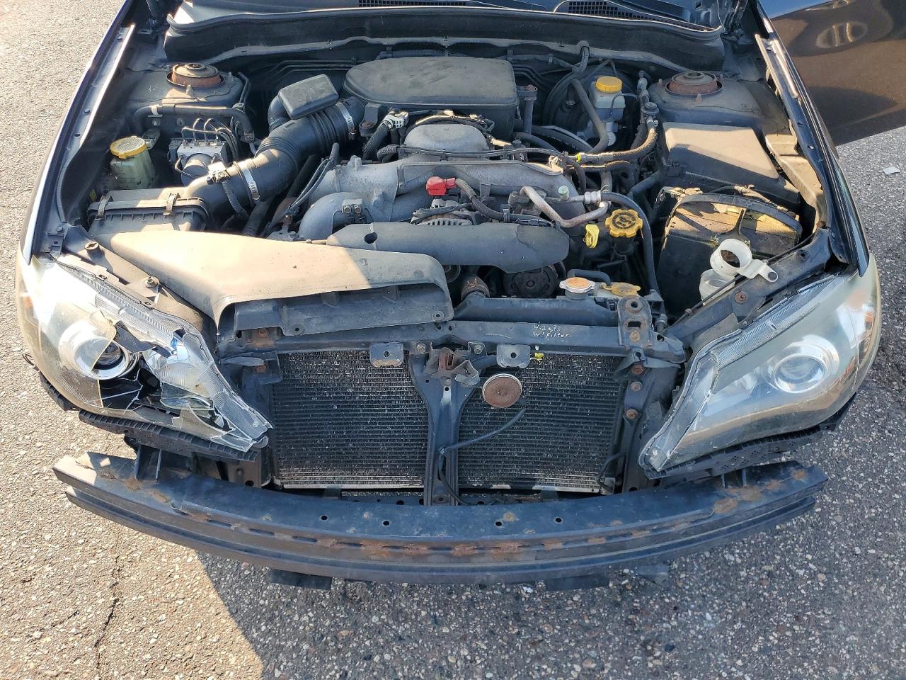 2008 Subaru Impreza 2.5i Charcoal vin: JF1GE61688H529947