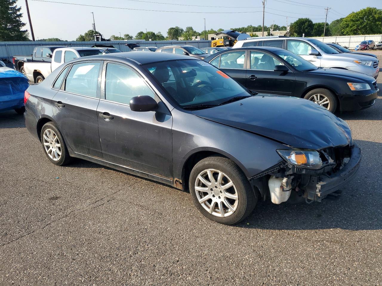 2008 Subaru Impreza 2.5i Charcoal vin: JF1GE61688H529947