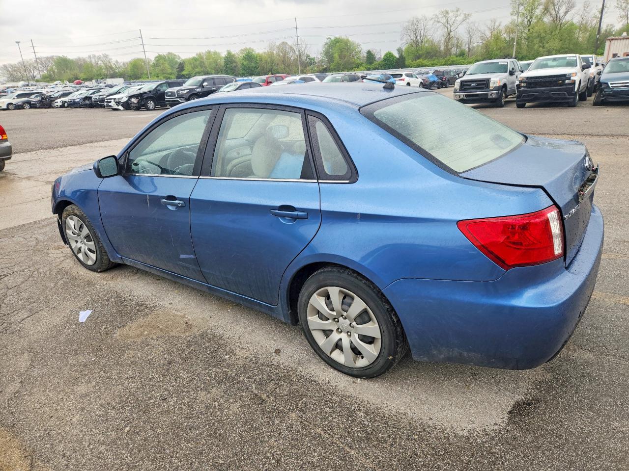 2009 Subaru Impreza 2.5i Синий vin: JF1GE61689H515838