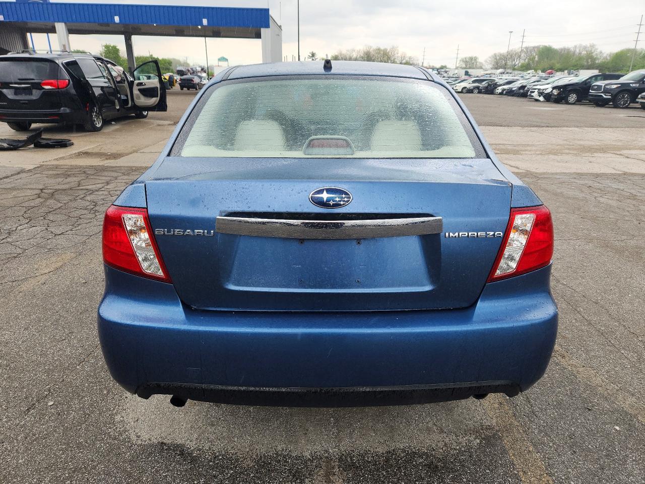 2009 Subaru Impreza 2.5i Синий vin: JF1GE61689H515838