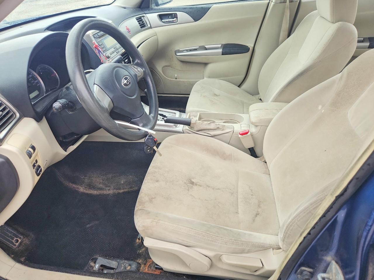 2009 Subaru Impreza 2.5i Синий vin: JF1GE61689H515838