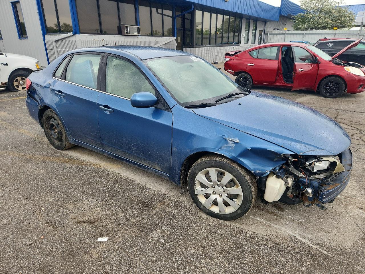 2009 Subaru Impreza 2.5i Синий vin: JF1GE61689H515838