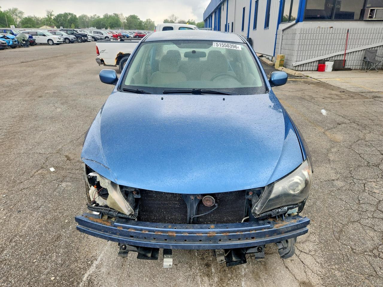 2009 Subaru Impreza 2.5i Синий vin: JF1GE61689H515838