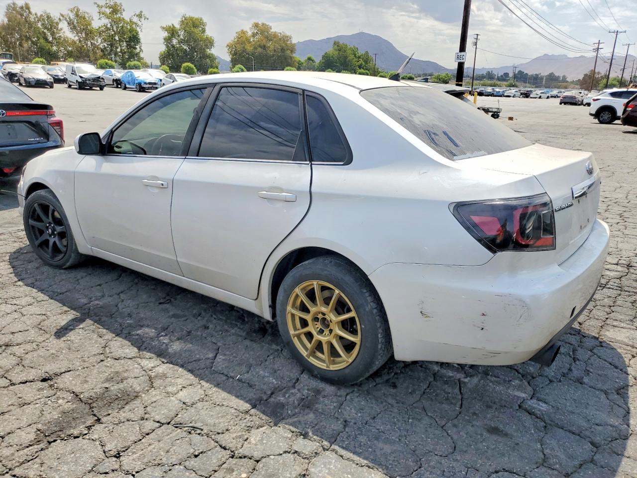 2009 Subaru Impreza 2.5i White vin: JF1GE61689H517136