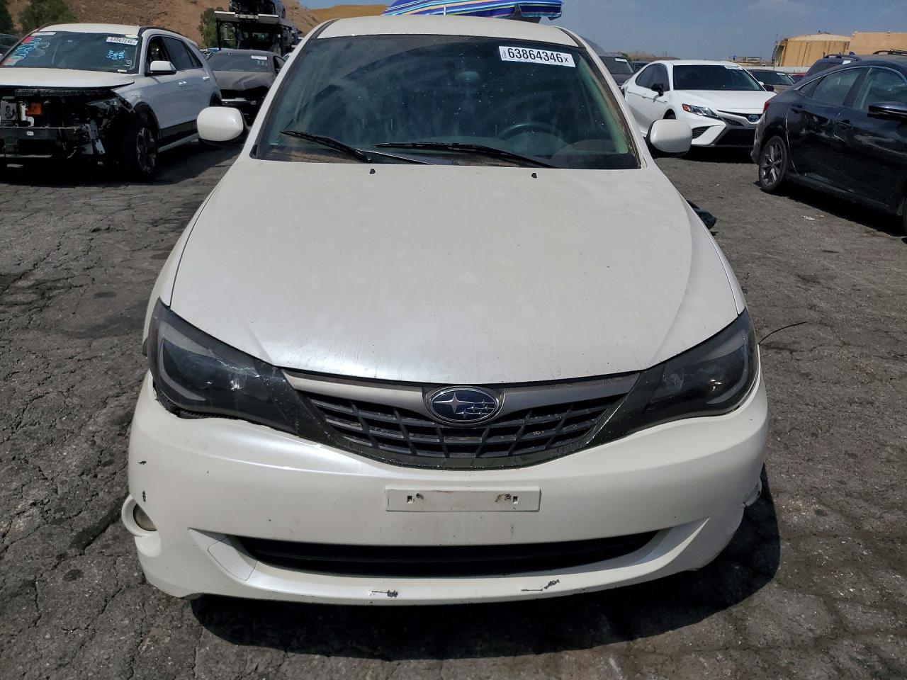 2009 Subaru Impreza 2.5i White vin: JF1GE61689H517136