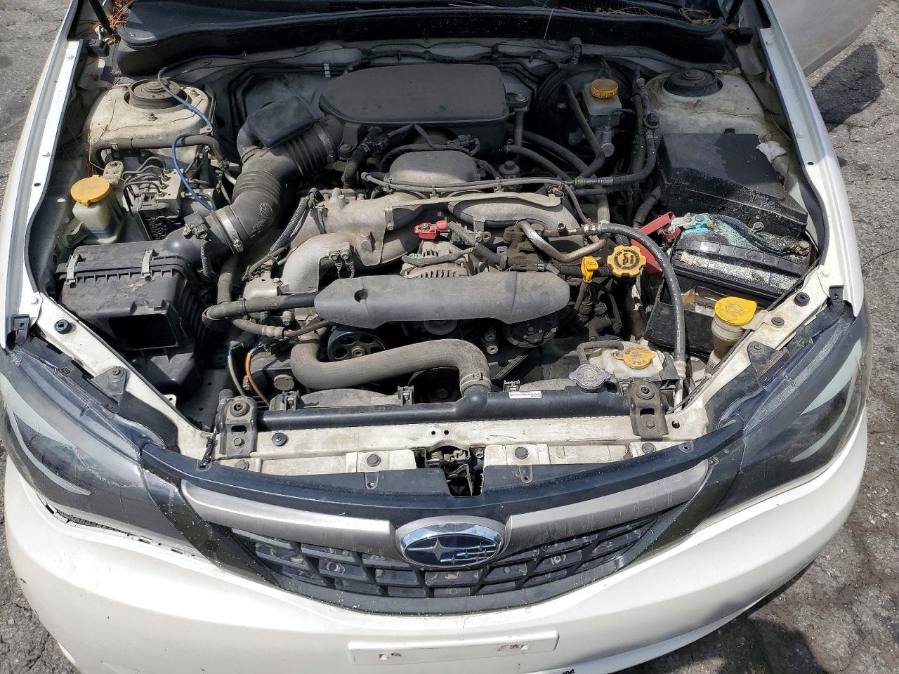 2009 Subaru Impreza 2.5i White vin: JF1GE61689H517136