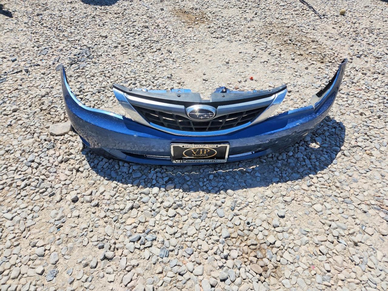 2008 Subaru Impreza 2.5i Blue vin: JF1GE61698H516169