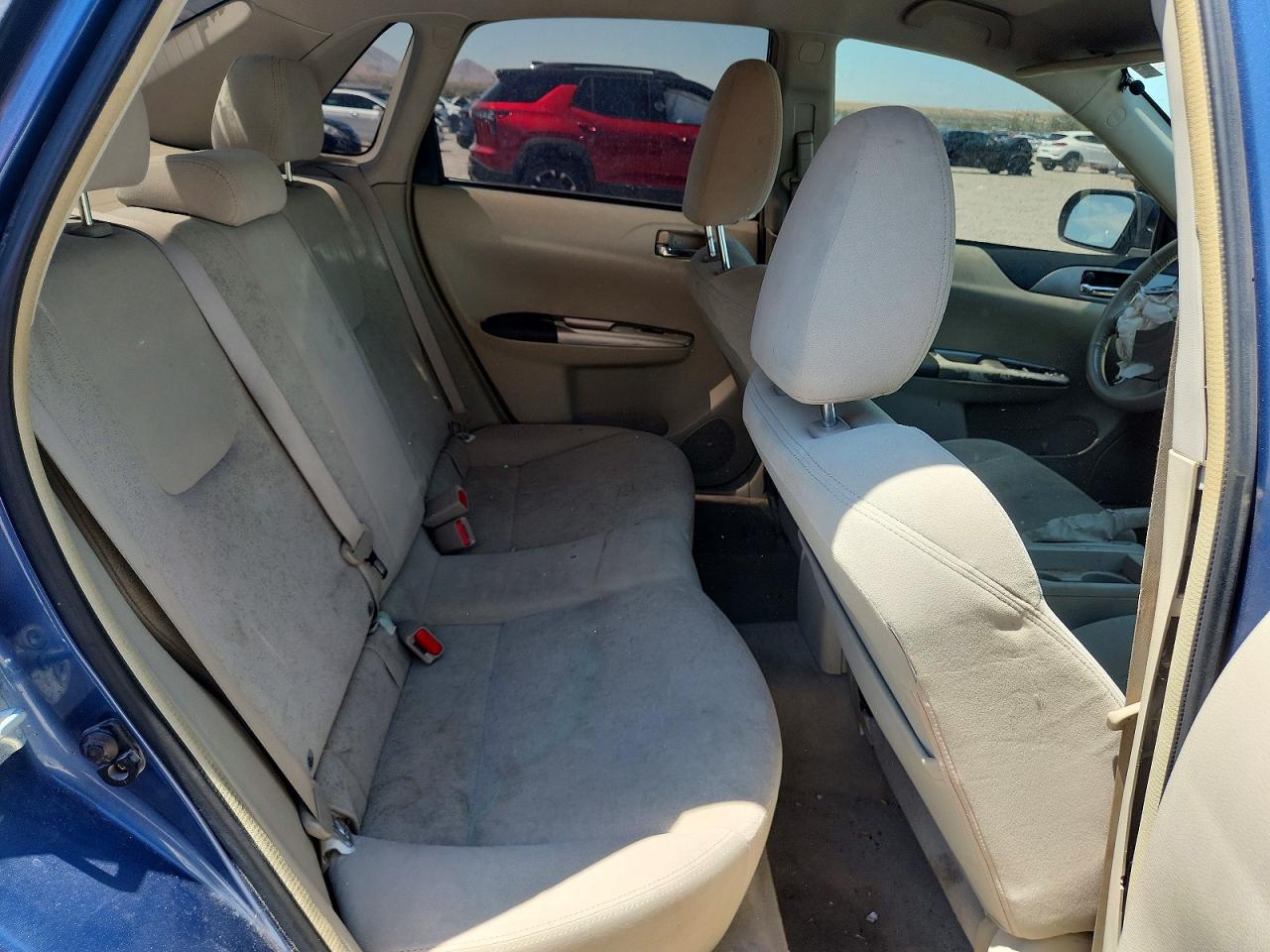2008 Subaru Impreza 2.5i Blue vin: JF1GE61698H516169