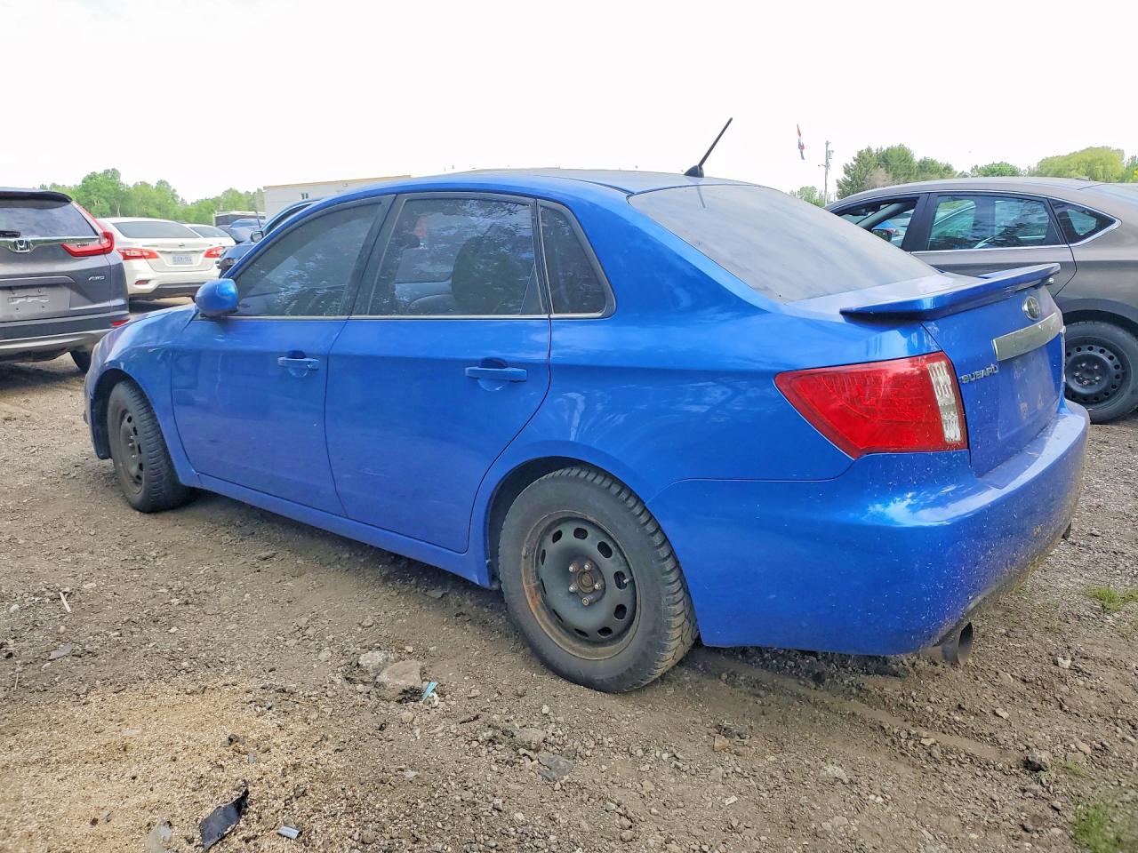 2008 Subaru Impreza 2.5i Синий vin: JF1GE616X8G501590