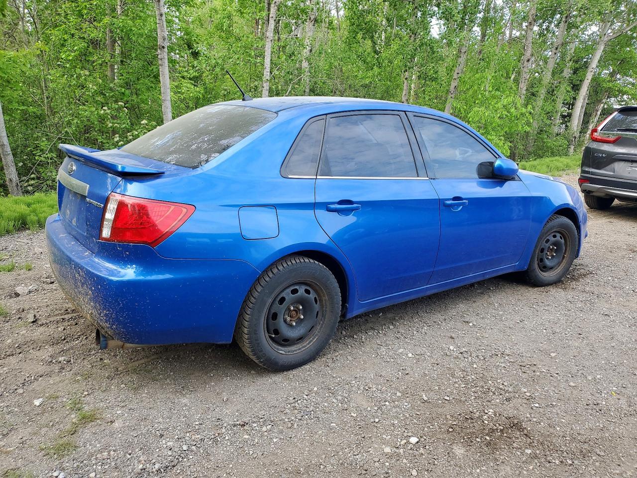 2008 Subaru Impreza 2.5i Синий vin: JF1GE616X8G501590
