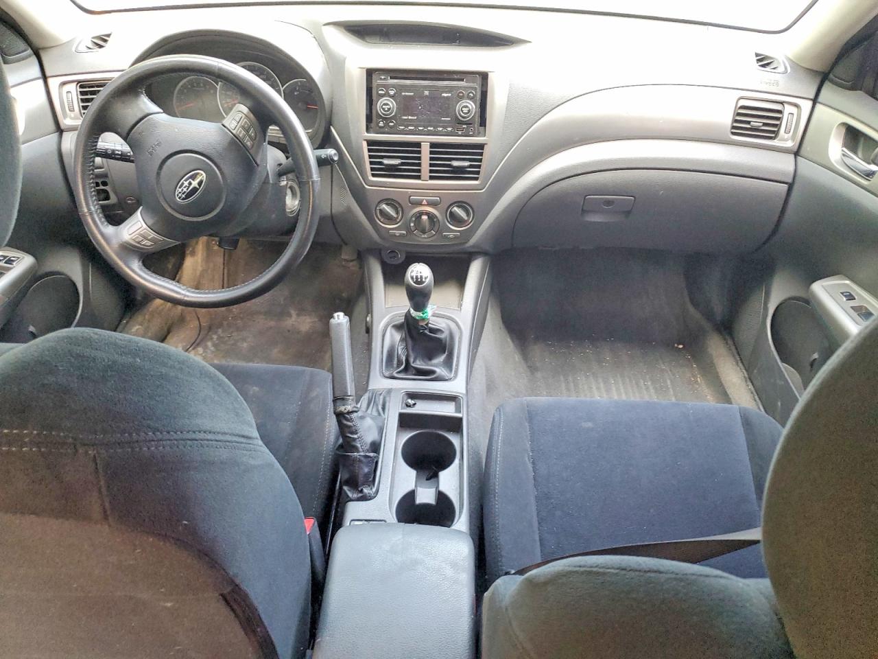 2008 Subaru Impreza 2.5i Синий vin: JF1GE616X8G501590
