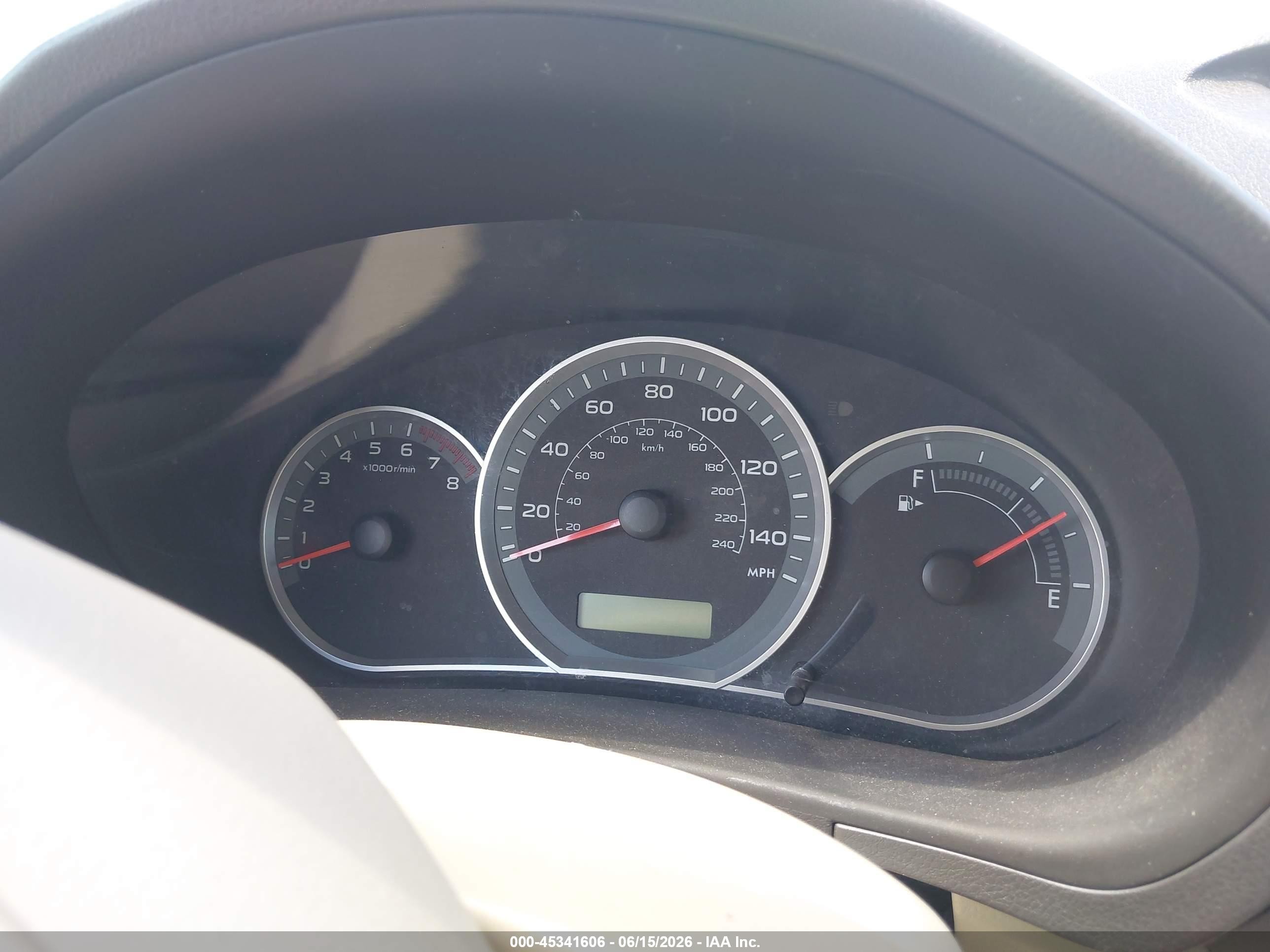 2008 Subaru Impreza  (natl) I Red vin: JF1GE616X8G521872