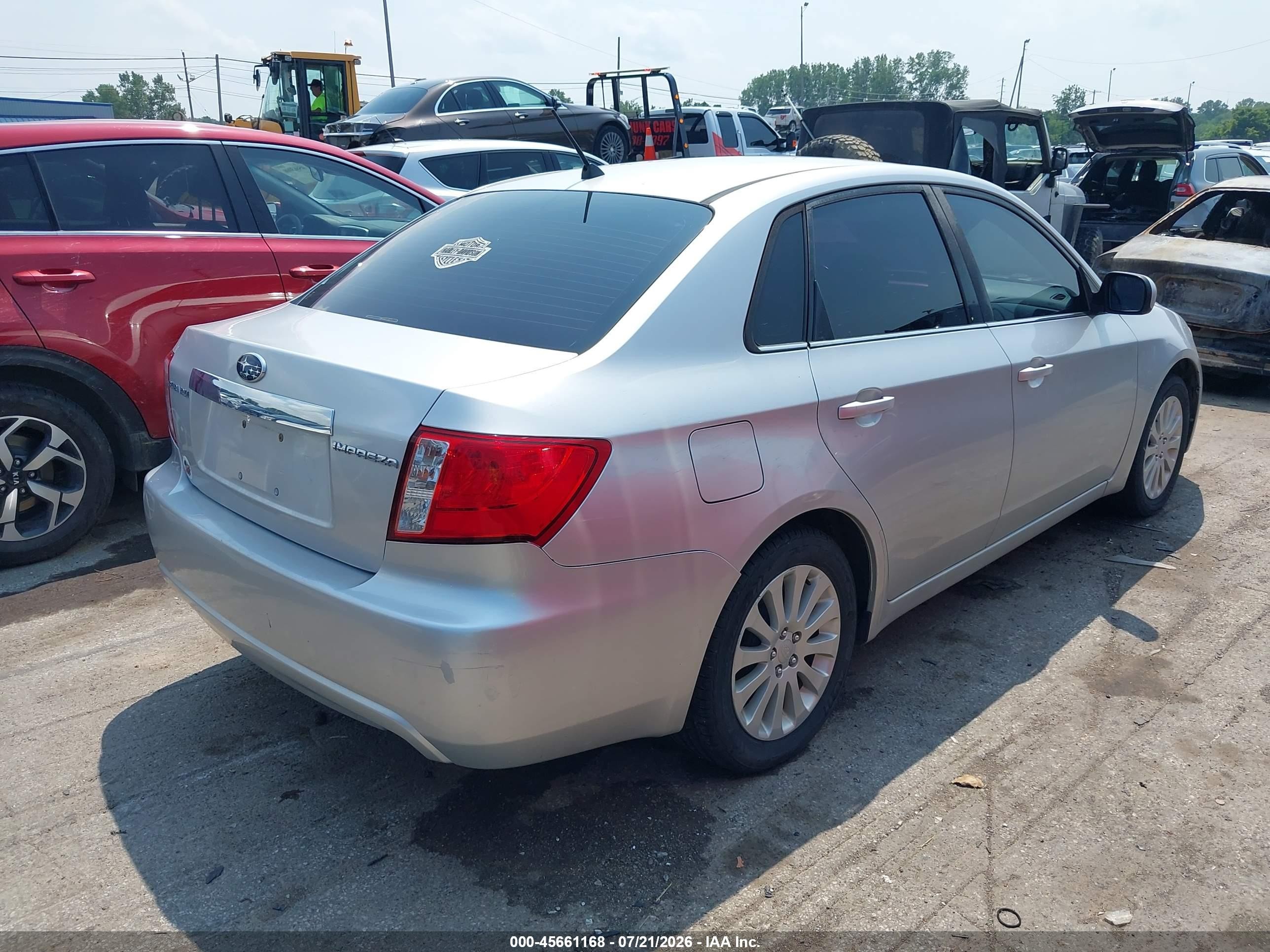 2008 Subaru Impreza  (natl) I W/premium Pkg Silver vin: JF1GE616X8G528305