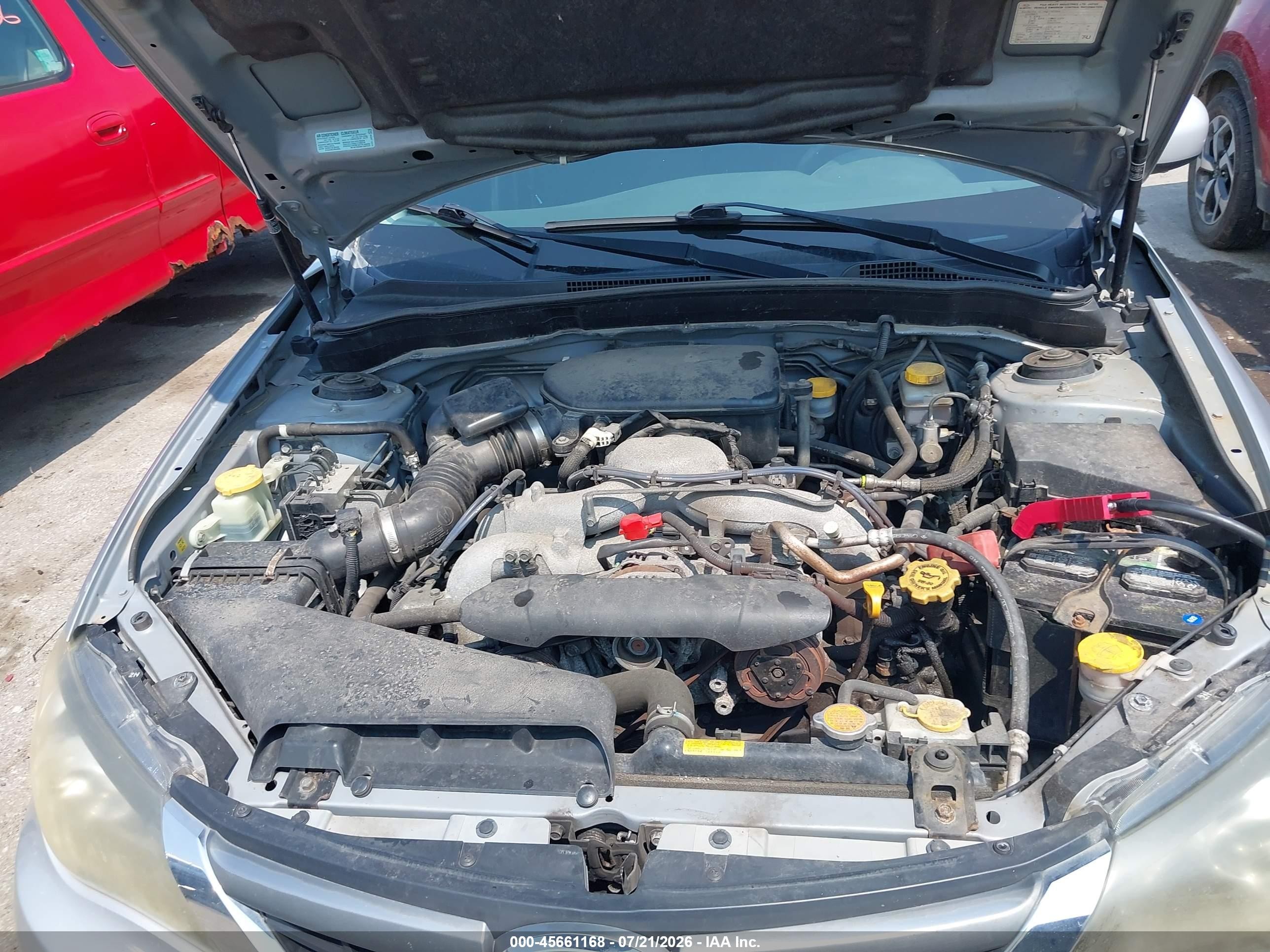 2008 Subaru Impreza  (natl) I W/premium Pkg Silver vin: JF1GE616X8G528305