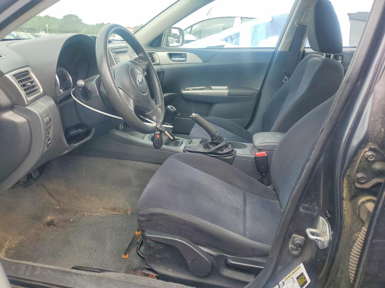2008 Subaru Impreza 2.5i Угольный vin: JF1GE616X8G529373