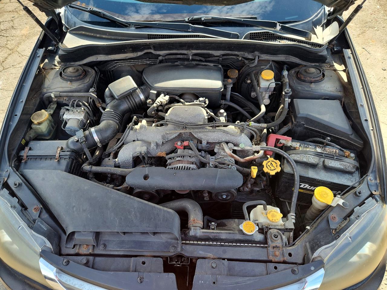 2008 Subaru Impreza 2.5i Угольный vin: JF1GE616X8G529373