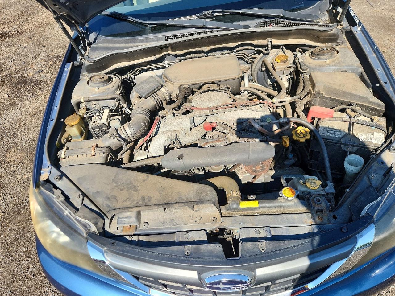 2008 Subaru Impreza 2.5i Blue vin: JF1GE616X8H506038