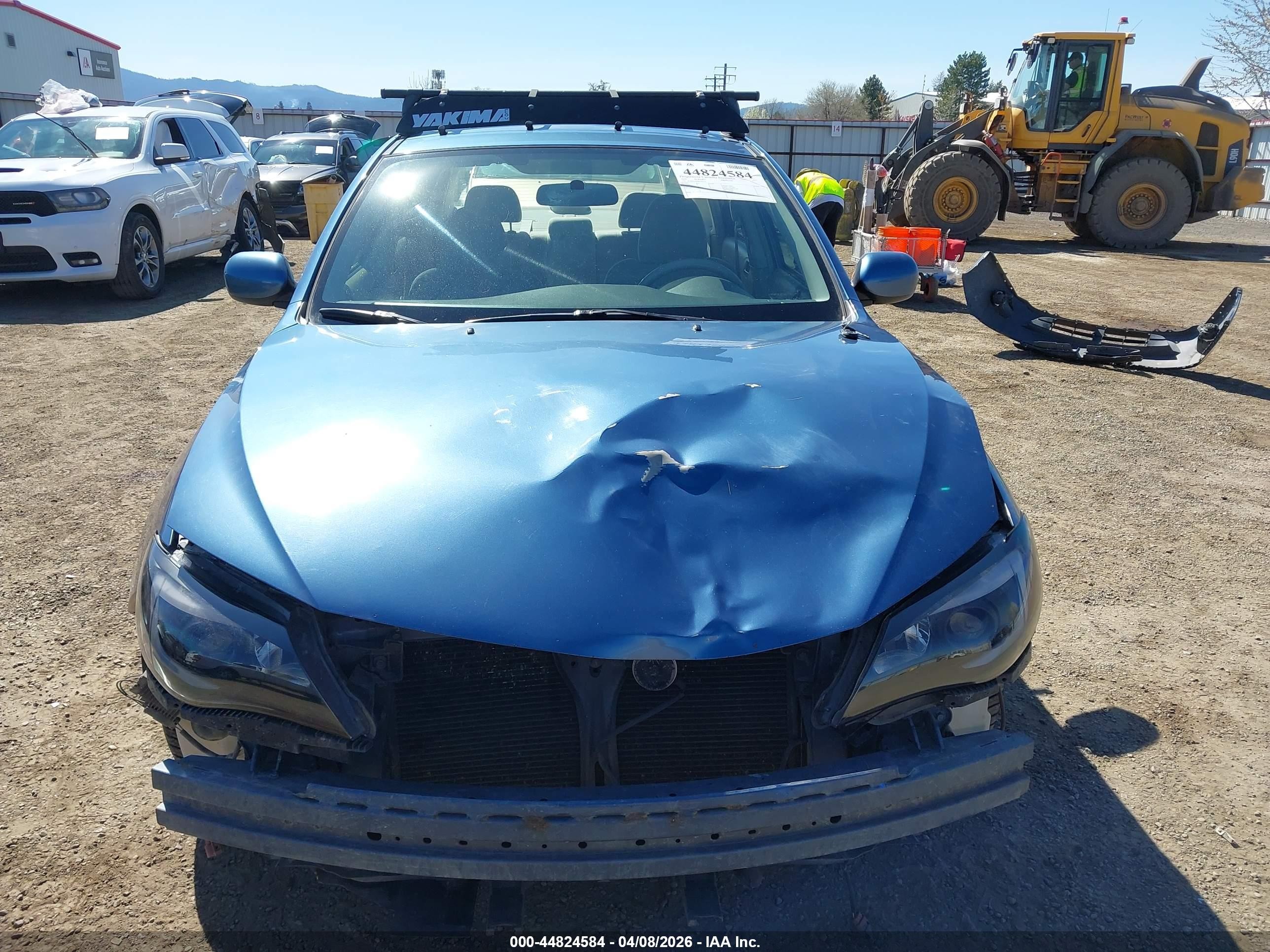 2008 Subaru Impreza 2.5i Blue vin: JF1GE616X8H524233