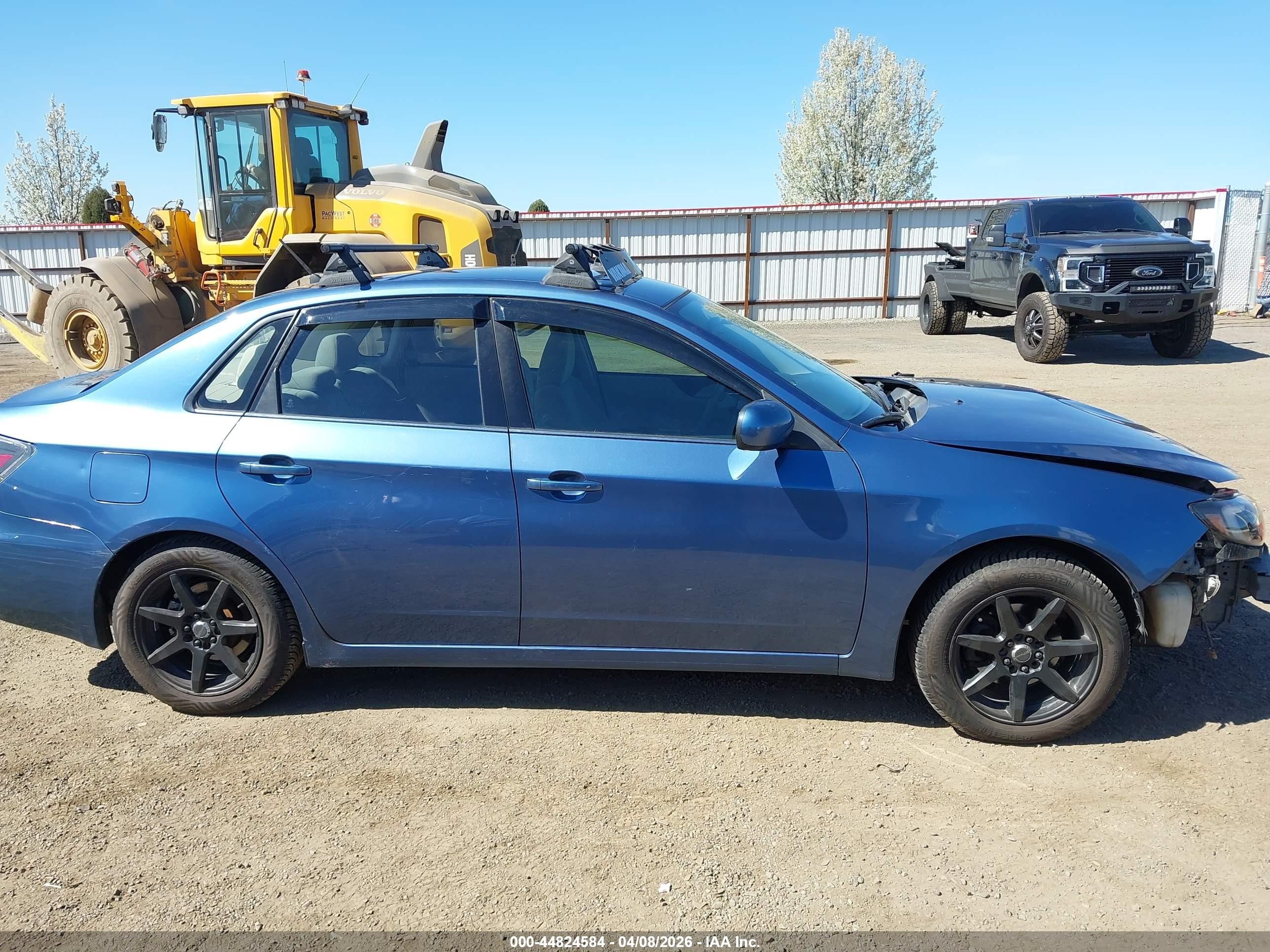 2008 Subaru Impreza 2.5i Blue vin: JF1GE616X8H524233